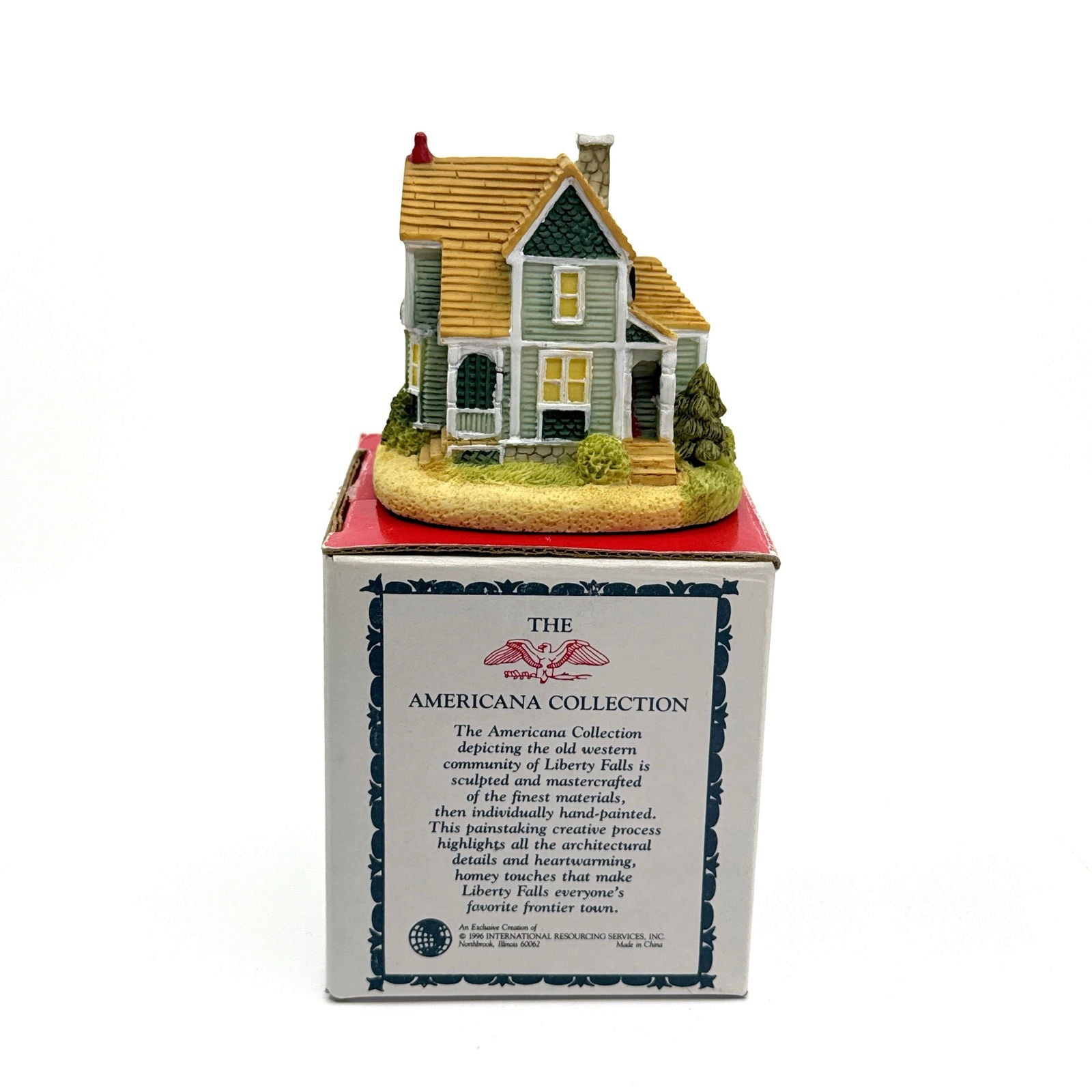 Bergman’s Clock Shop | Liberty Falls Americana Collection - AH104 | 1996 | EUC -  | Buy at Parsimony Shoppes