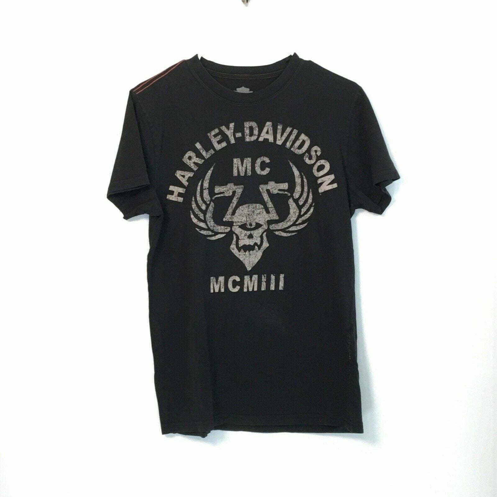 Bold Harley-Davidson Motorcycle Club Mens Short Sleeve T-Shirt - Size M Black -  | Buy at Parsimony Shoppes