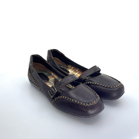 Born | Womens Quint Leather Sandals | Color: Mahogany Brown | Size: 9 (40.5) | NIB -  | Buy at Parsimony Shoppes