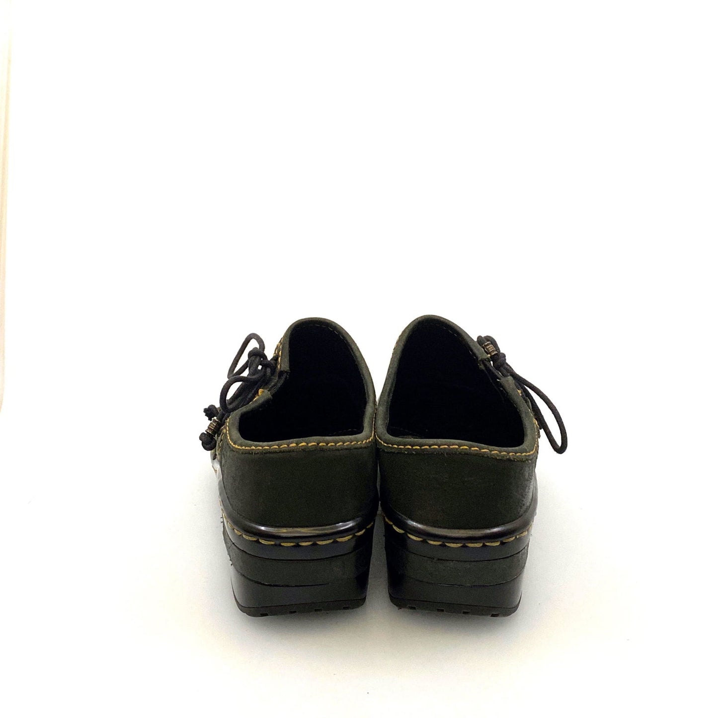Born Womens Size 6/36½ Leopard Print Slip On Mules Clogs Shoes -  | Buy at Parsimony Shoppes