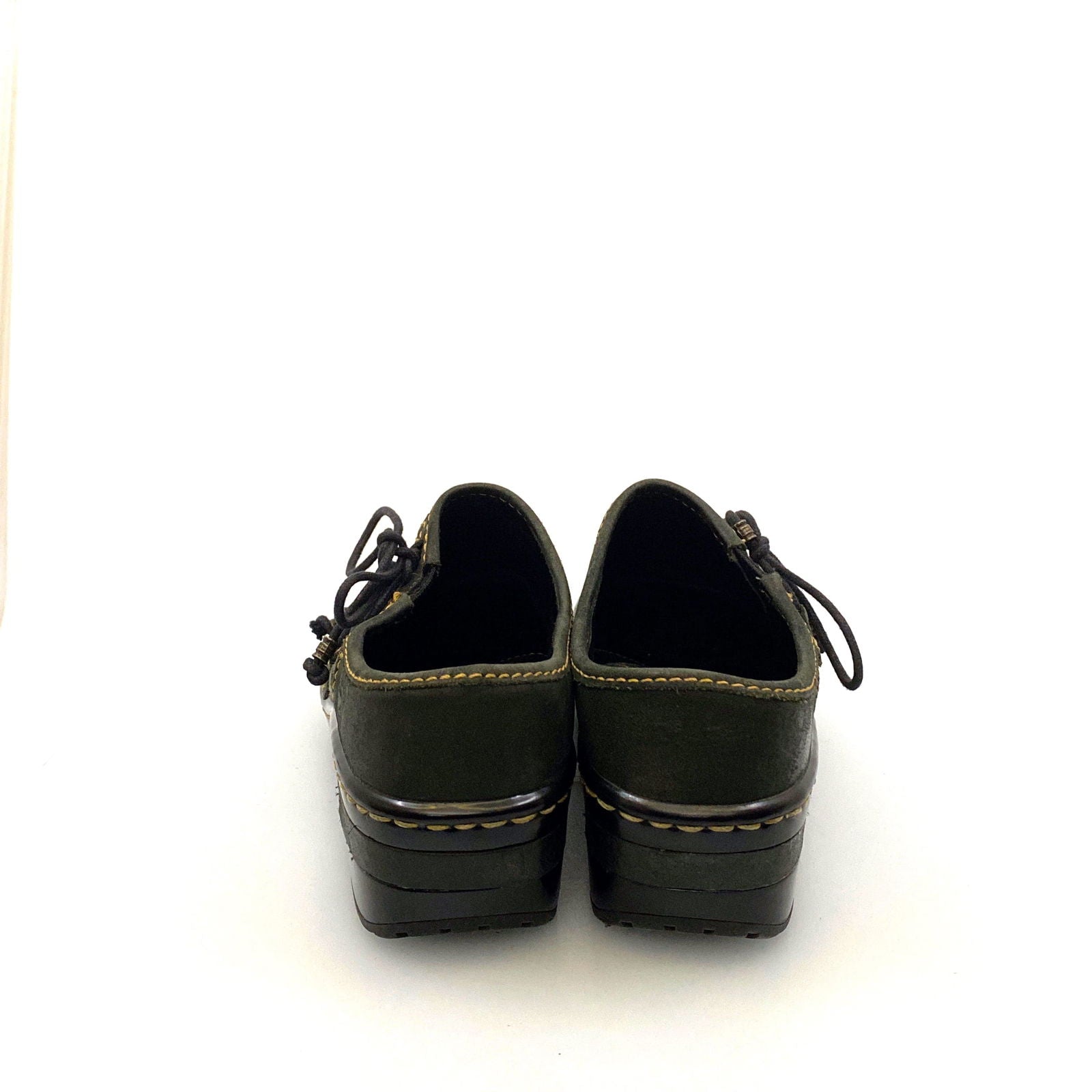 Born Womens Size 6/36½ Leopard Print Slip On Mules Clogs Shoes -  | Buy at Parsimony Shoppes
