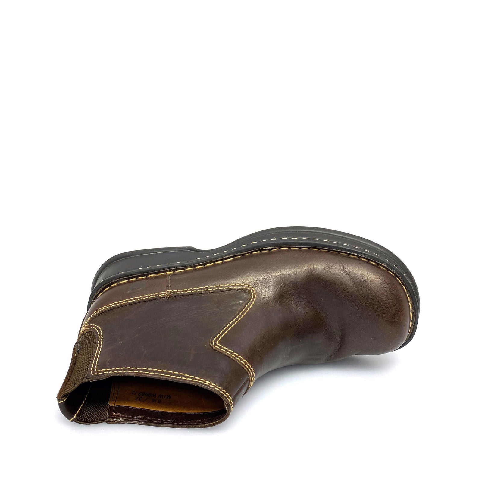 Born Womens Size 6.5 / 37 Brown Leather Ankle Booties Boots for Comfort -  | Buy at Parsimony Shoppes
