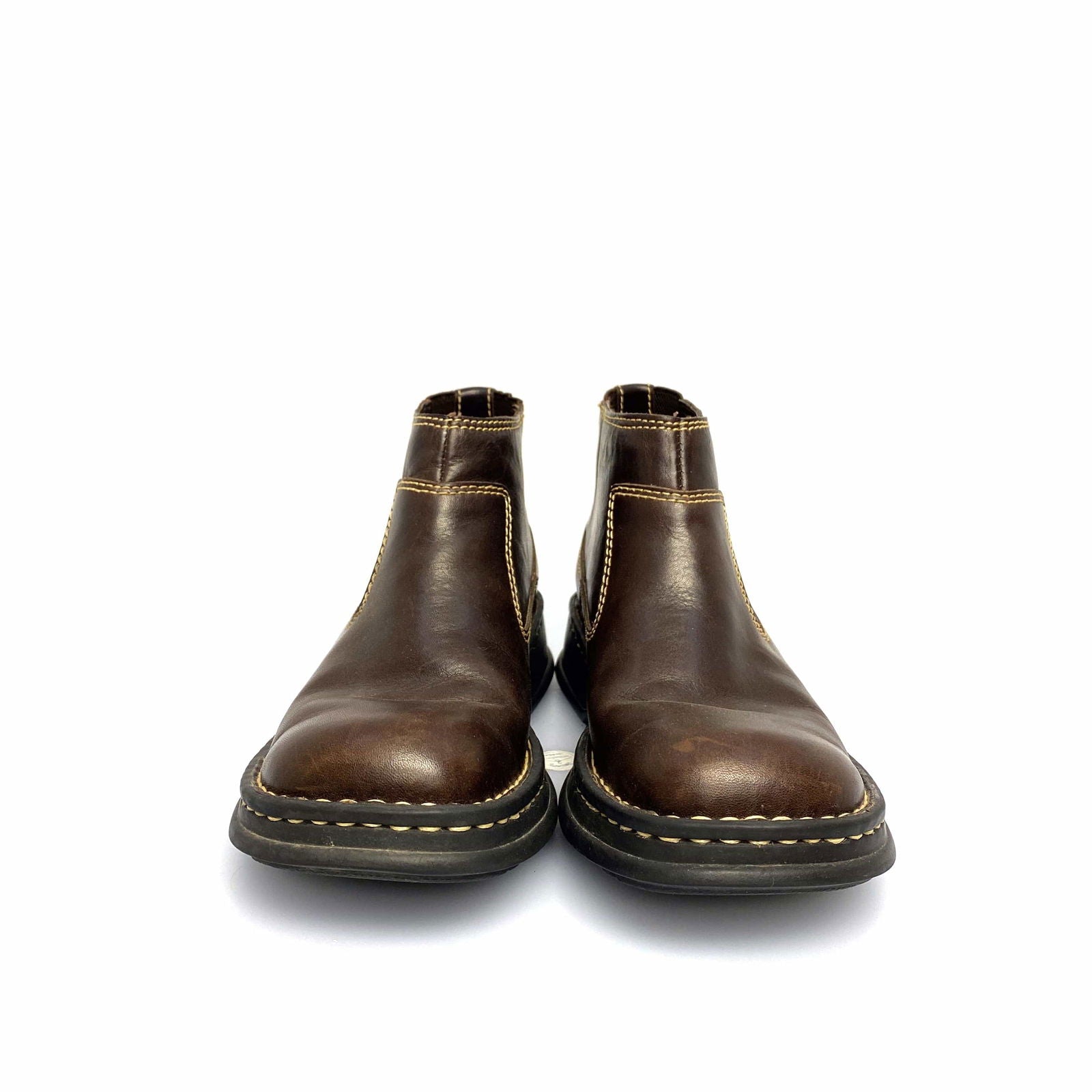 Born Womens Size 6.5 / 37 Brown Leather Ankle Booties Boots for Comfort -  | Buy at Parsimony Shoppes
