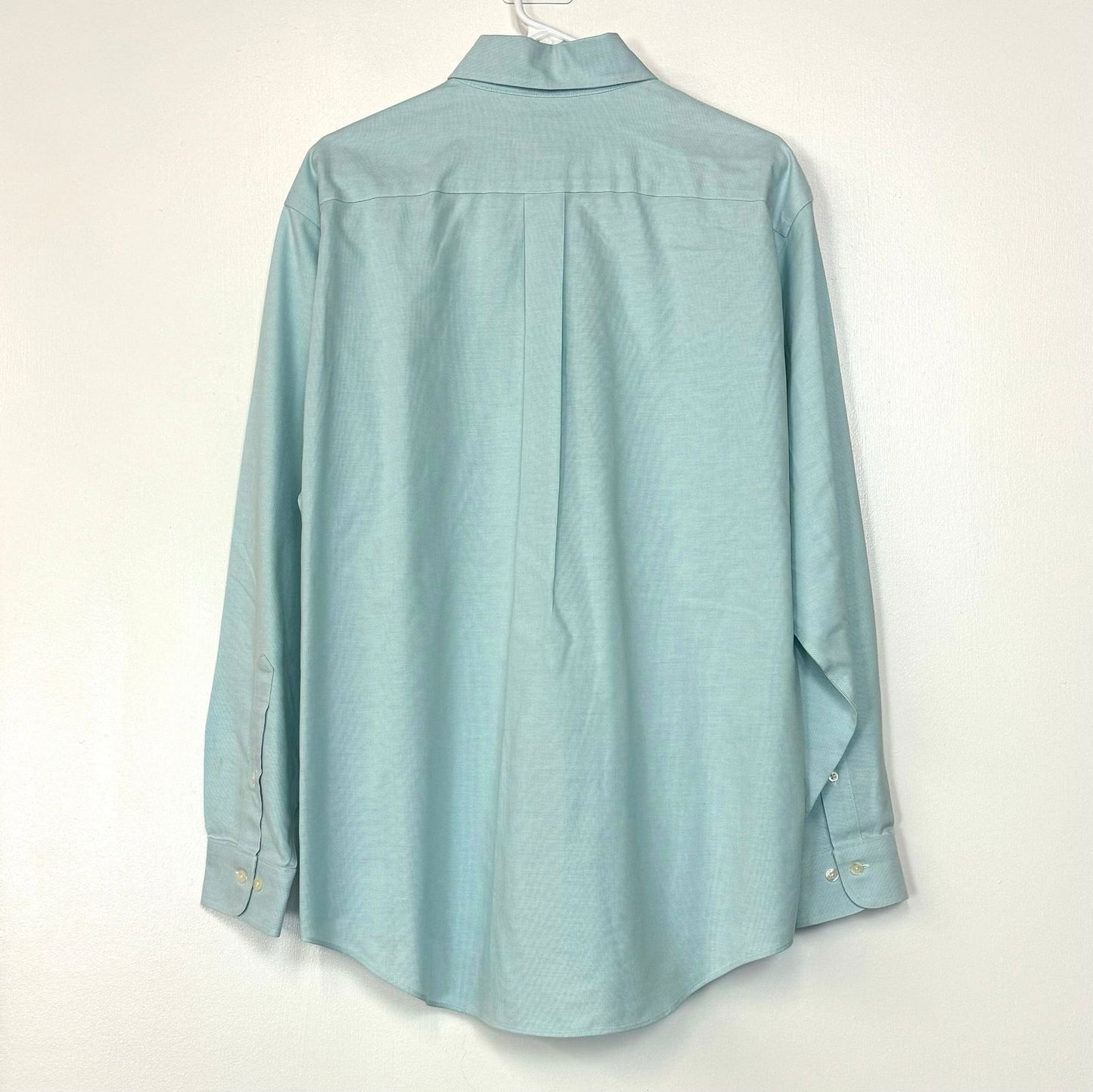 Brooks Brothers | Supima Cotton Button-Down Dress Shirt | Color: Mint Green | Size: M | Pre-Owned -  | Buy at Parsimony Shoppes