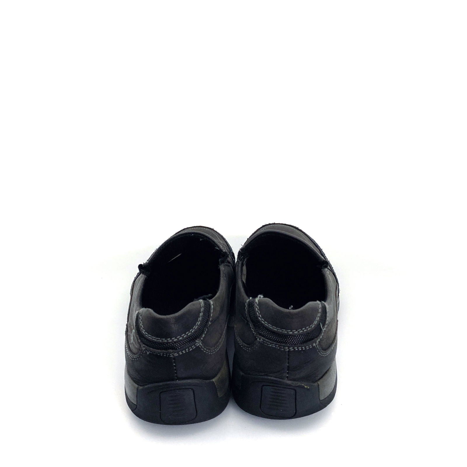 Bruno Marc Mens Size 10.5 Black Gray Classic Leather Loafers Casual Driving Slip-On -  | Buy at Parsimony Shoppes
