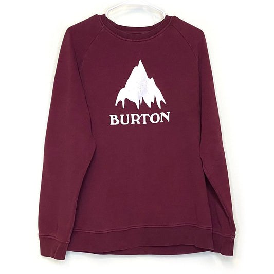Burton Mens Size M Maroon Red Pullover Sweatshirt L/s Pre-Owned -  | Buy at Parsimony Shoppes