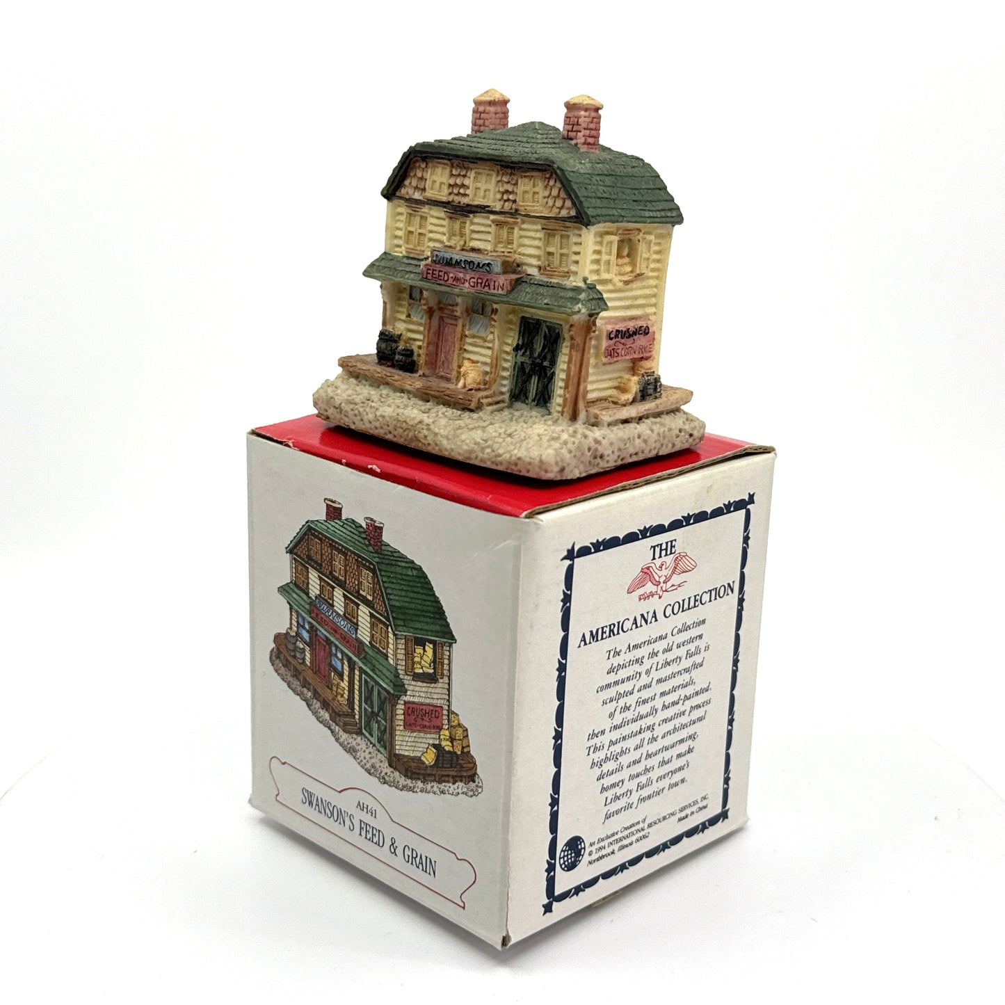 Swanson's Feed & Grain | Liberty Falls Americana Collection - AH41 | 1994 | EUC Original Box