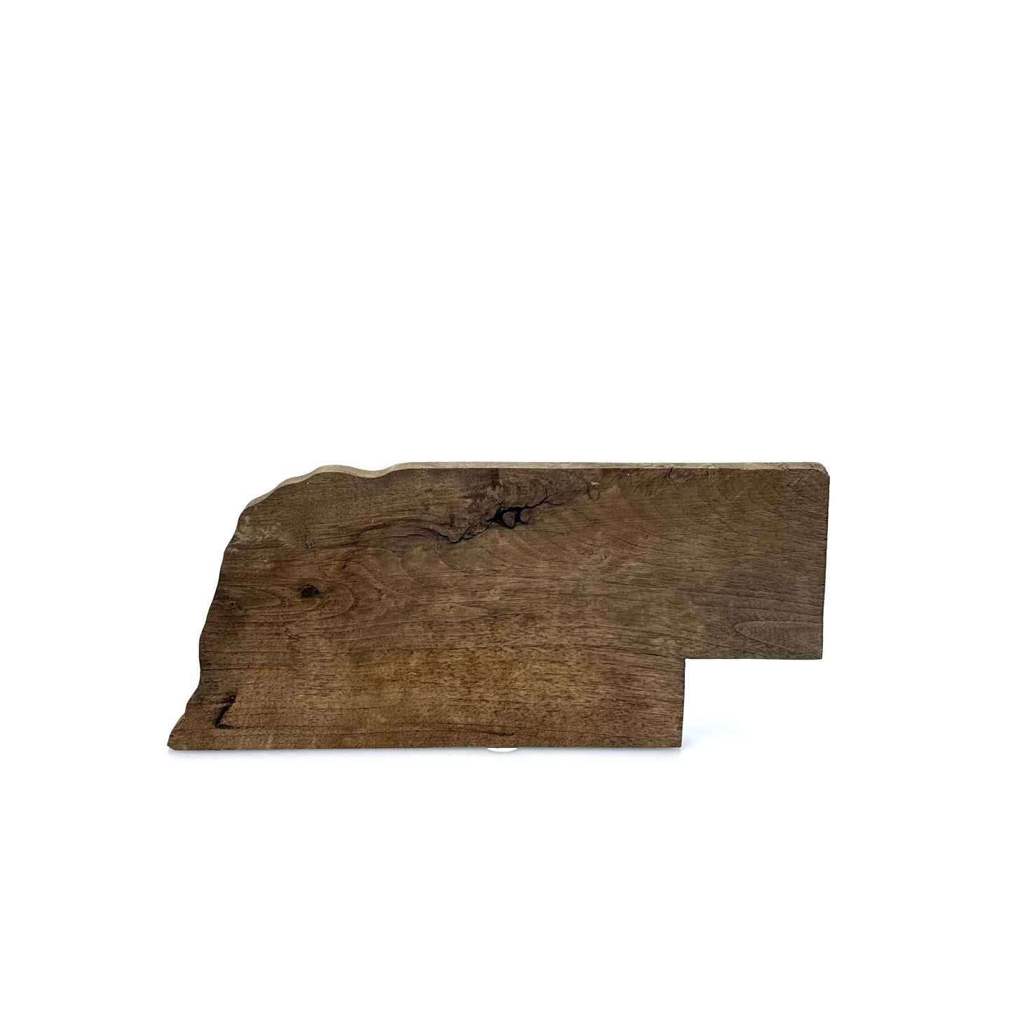 State of Nebraska | Wooden Topographic Map Plank | 13”x6”