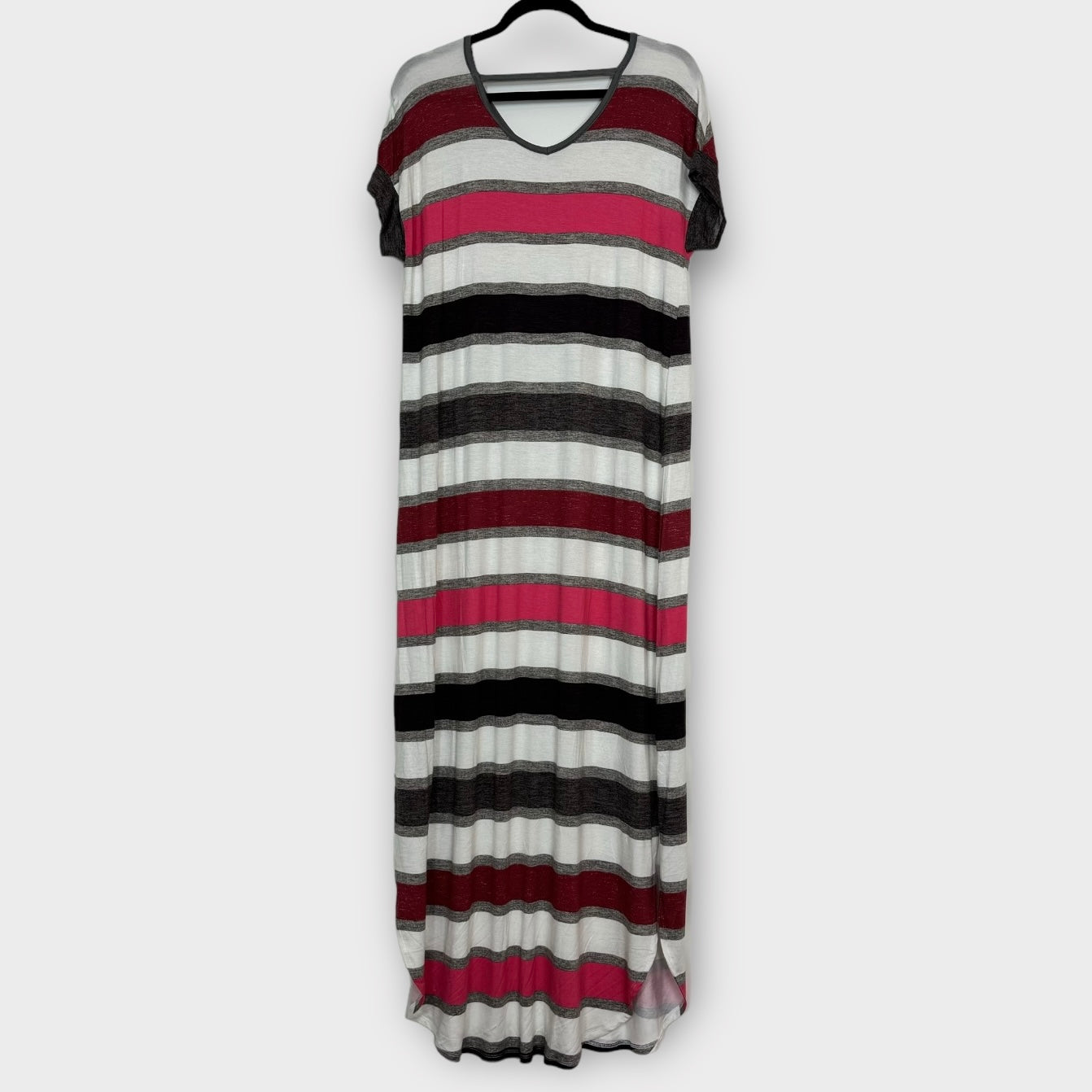 LuLaRoe Vault | Macy Dress | Size: S (6-8) | Multicolor | Striped | NWT