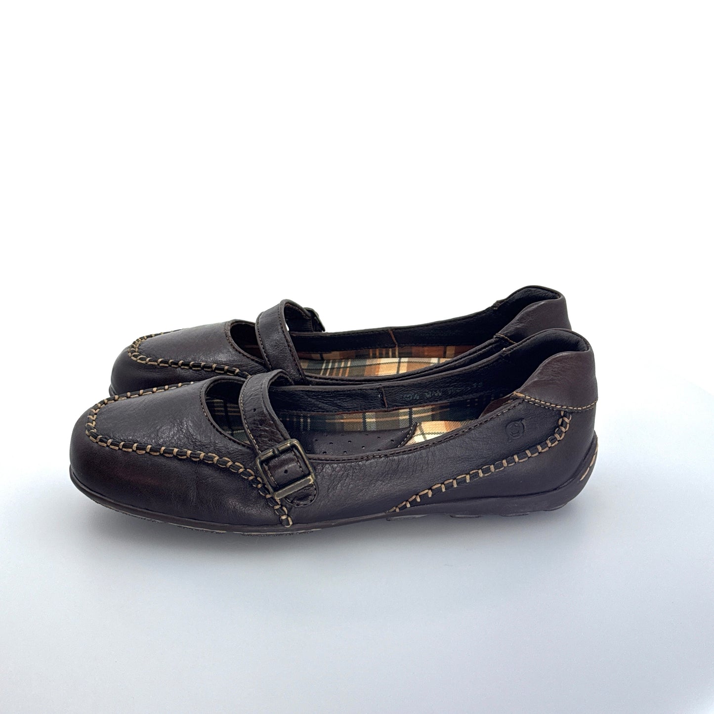Born | Womens Quint Leather Sandals | Color: Mahogany Brown | Size: 9 (40.5) | NIB
