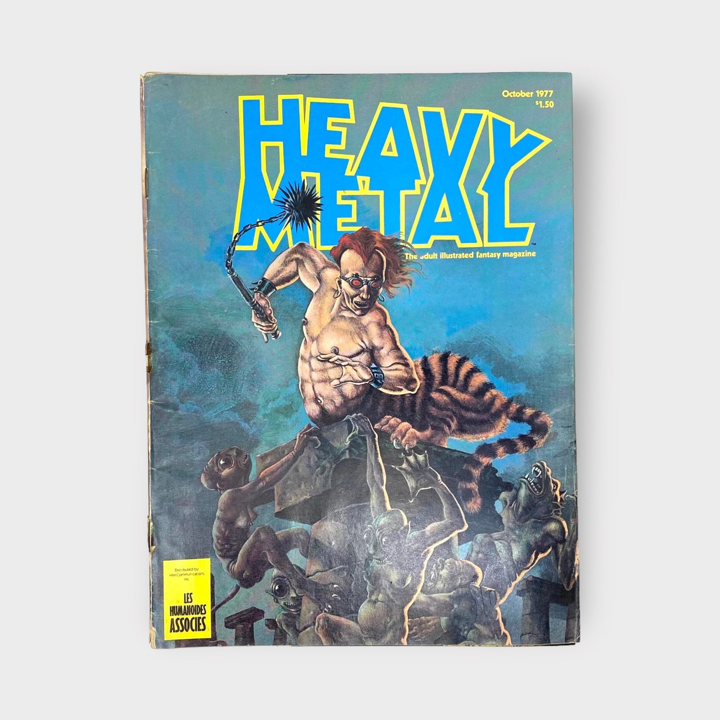 HEAVY METAL Adult Illustrated Fantasy Erotic Magazine | Vintage | GUC | October 1977