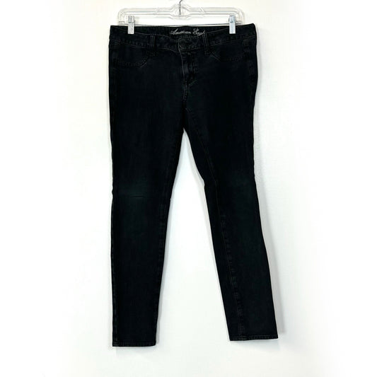 American Eagle Outfitters | Womens Legging Jeans | Color: Black | Size: 10 | EUC
