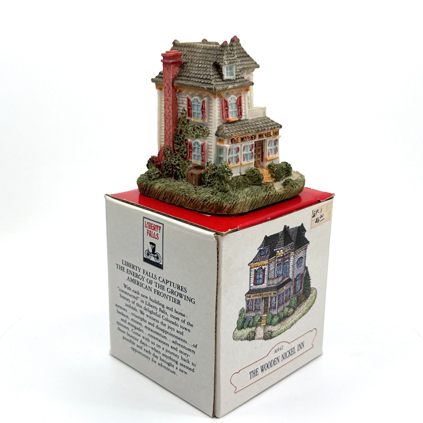 The Wooden Nickel Inn | Liberty Falls Americana Collection - AH42 | 1994 | EUC Original Box