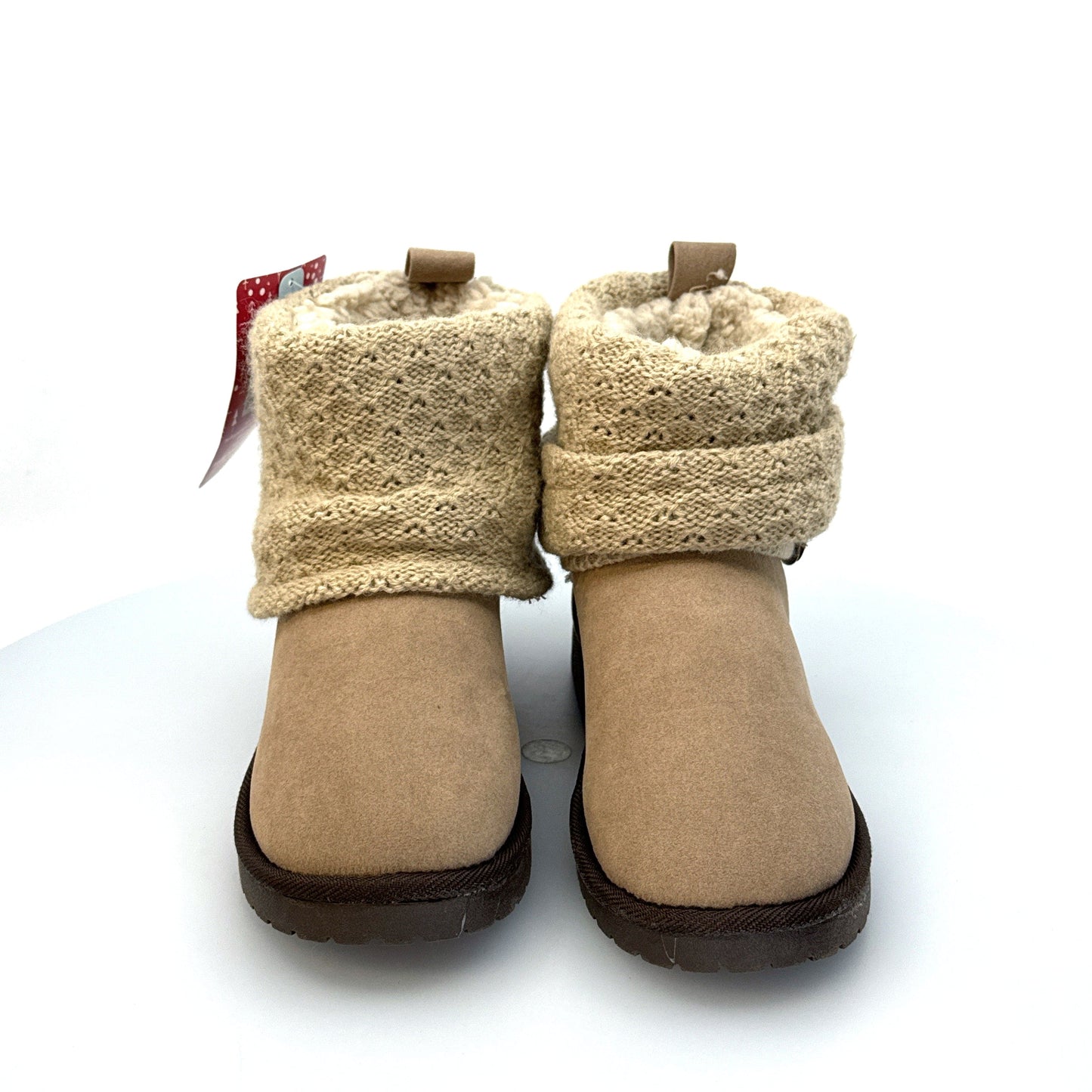 Muk Luks Essentials | Womens Laurel Boot | Color: Beige/Fawn Marl | Size: 6 | NWT