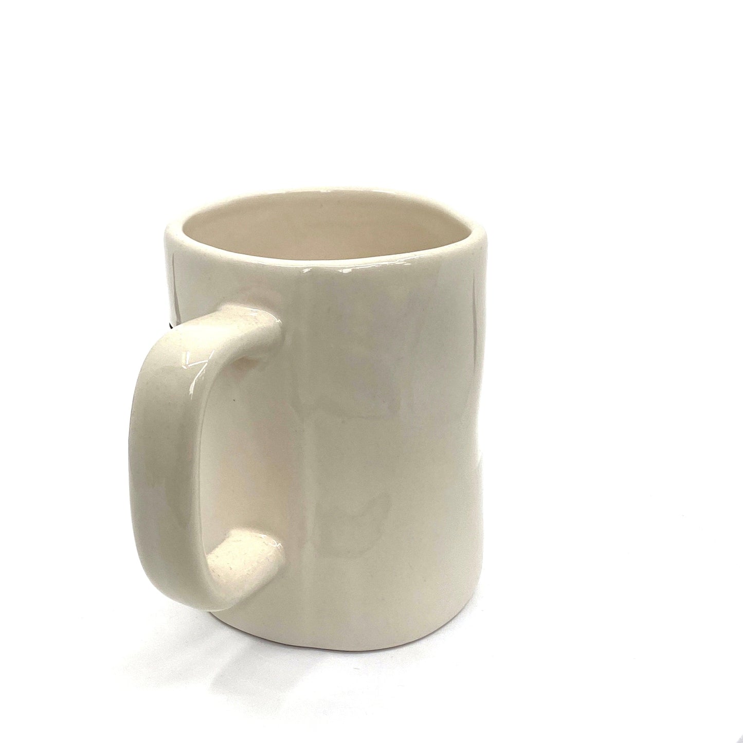 Rae Dunn Artisan Collection ‘BRILLIANT’ Large Letter White Coffee Cup Mug By Magenta