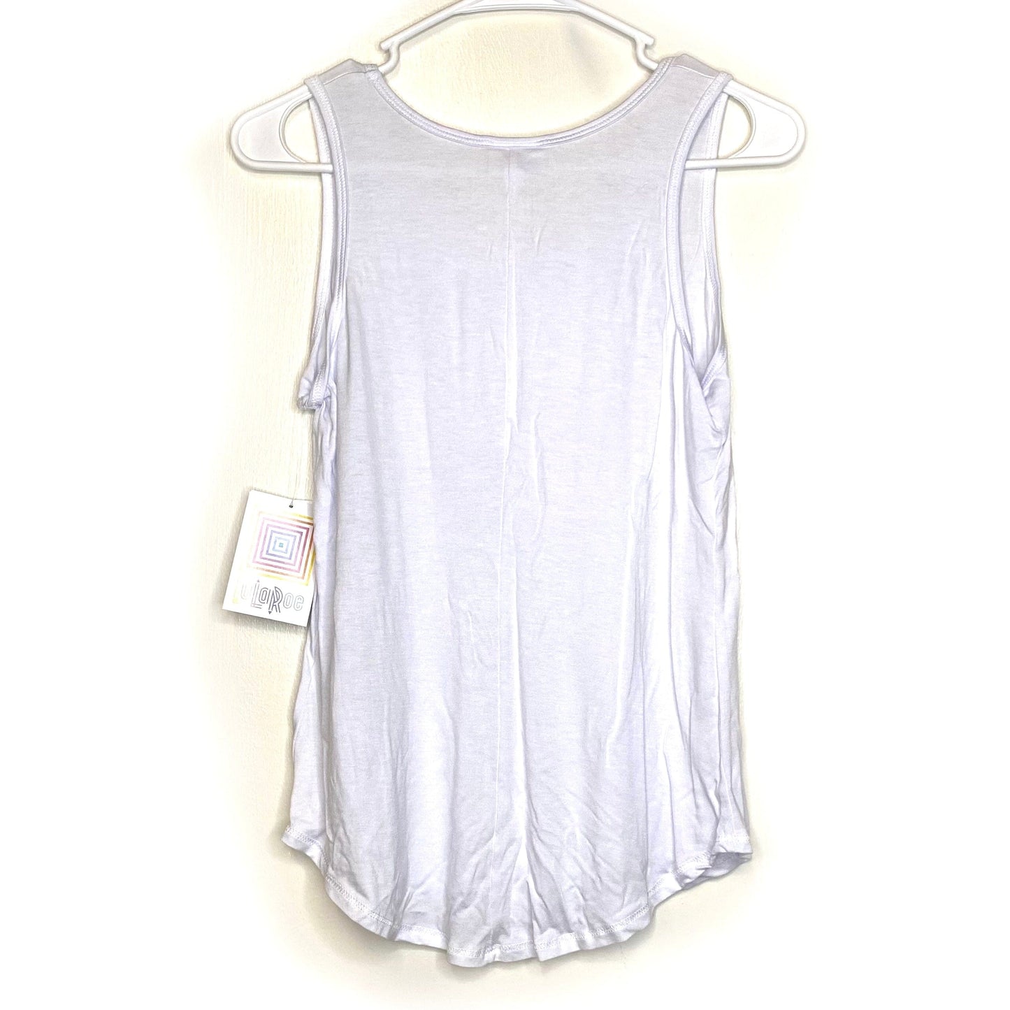 LuLaRoe Womens Size S Artic White Tank Top Shirt Sleeveless NWT