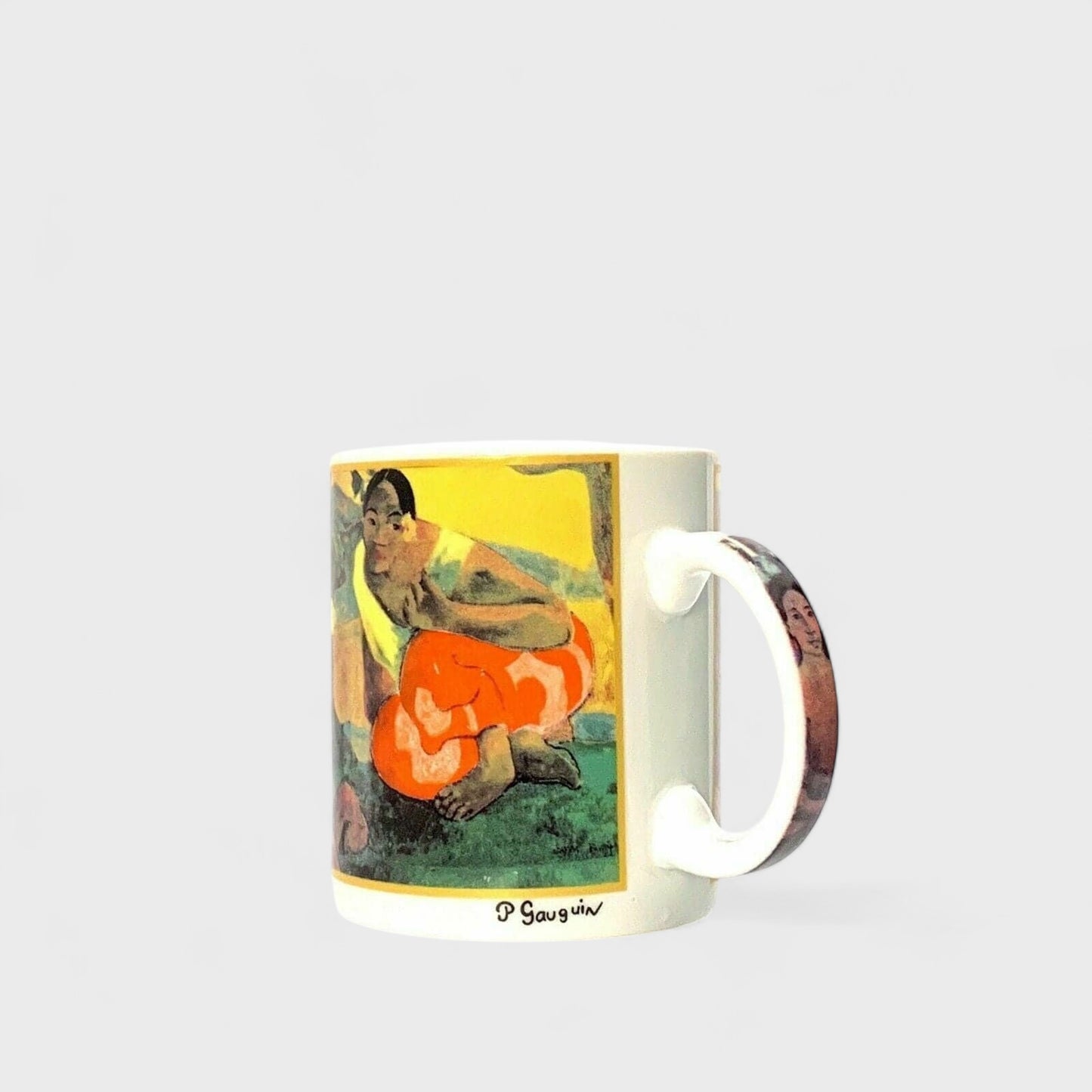 Cafe Arts Mug - Paul Gauguin Artwork Design | 10 fl oz | Colorful Ceramic Coffee Cup | EUC