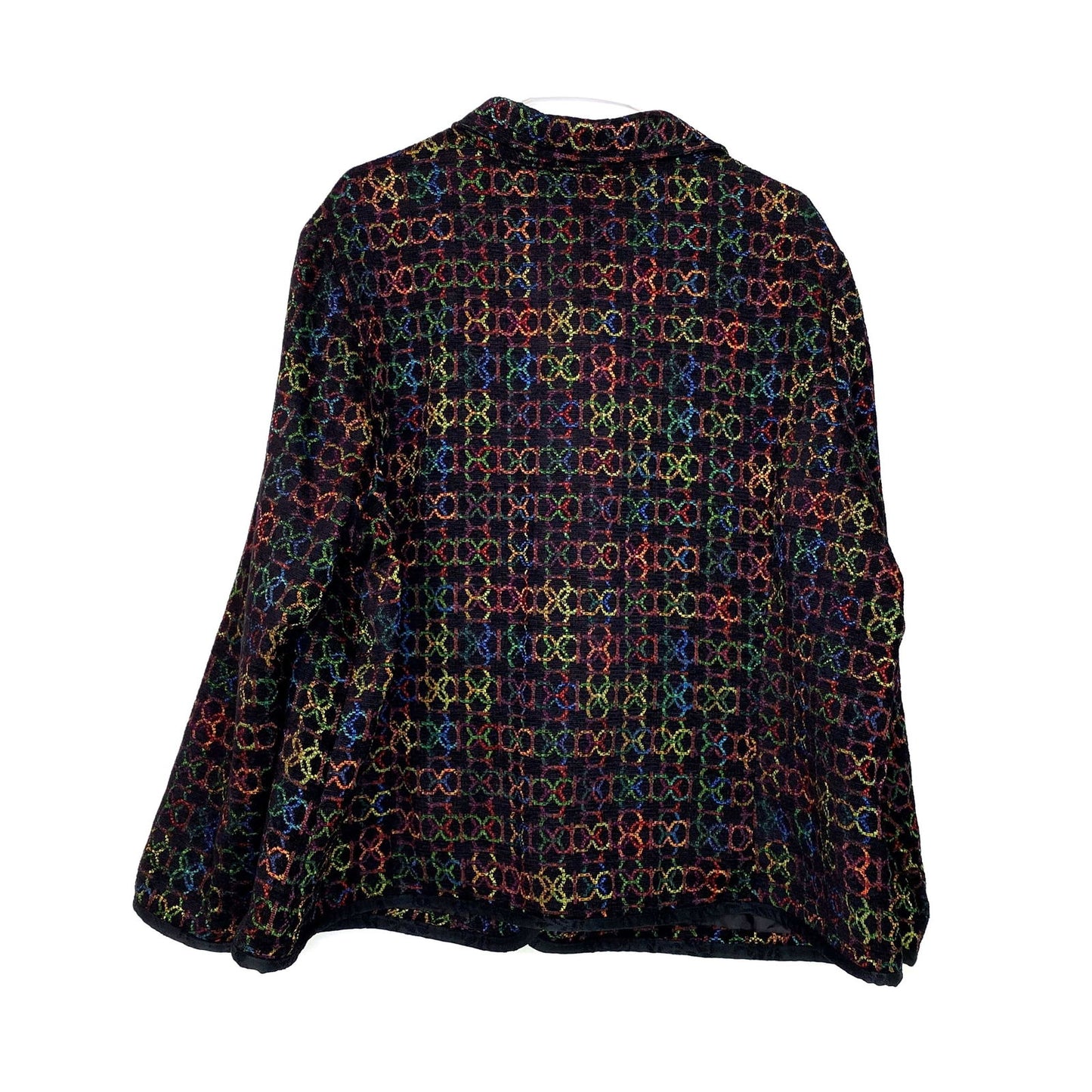 CJ Banks Womens Size 3X Black Circle Pattern Button-Up Jacket NWT -  | Buy at Parsimony Shoppes