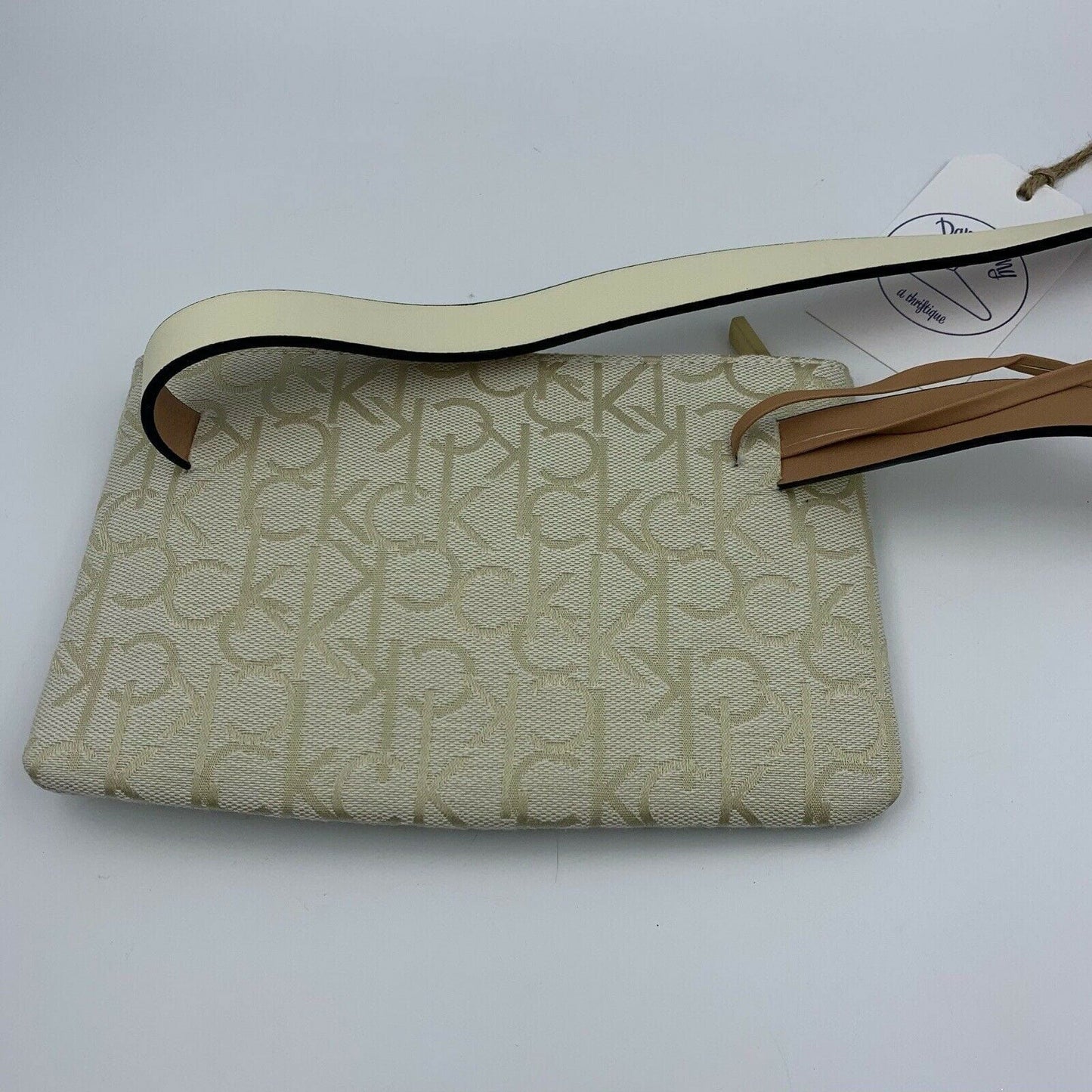 CK Calvin Klein Ivory & Gold Convertible Crossbody - Fanny Pack Purse NWT -  | Buy at Parsimony Shoppes