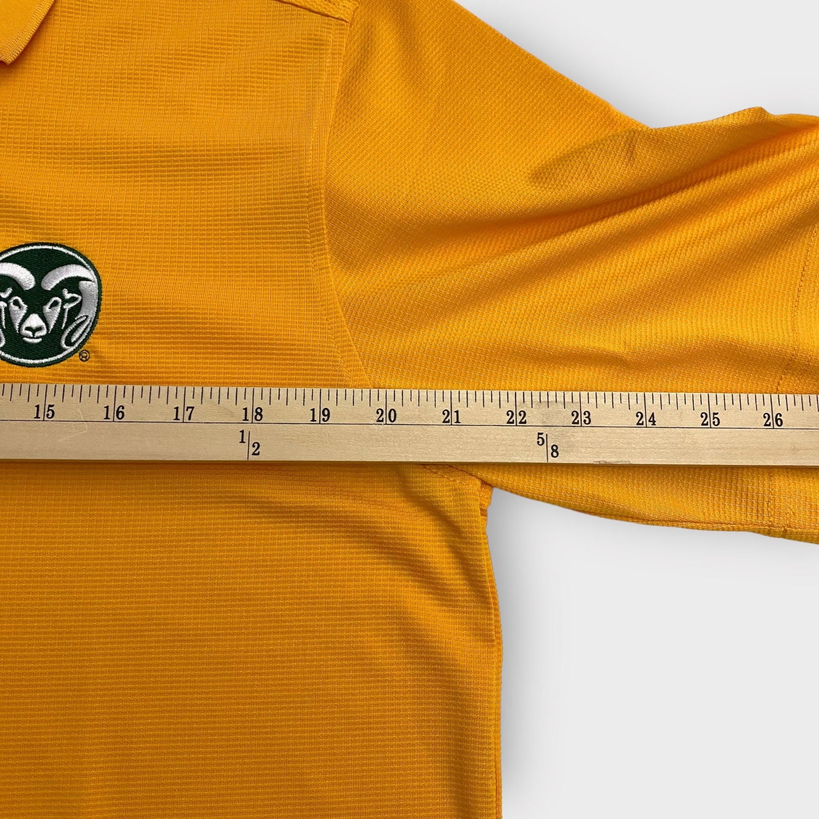 CSU Rams Mens Polo Golf Shirt | M | Yellow | Ping Performance | EUC -  | Buy at Parsimony Shoppes