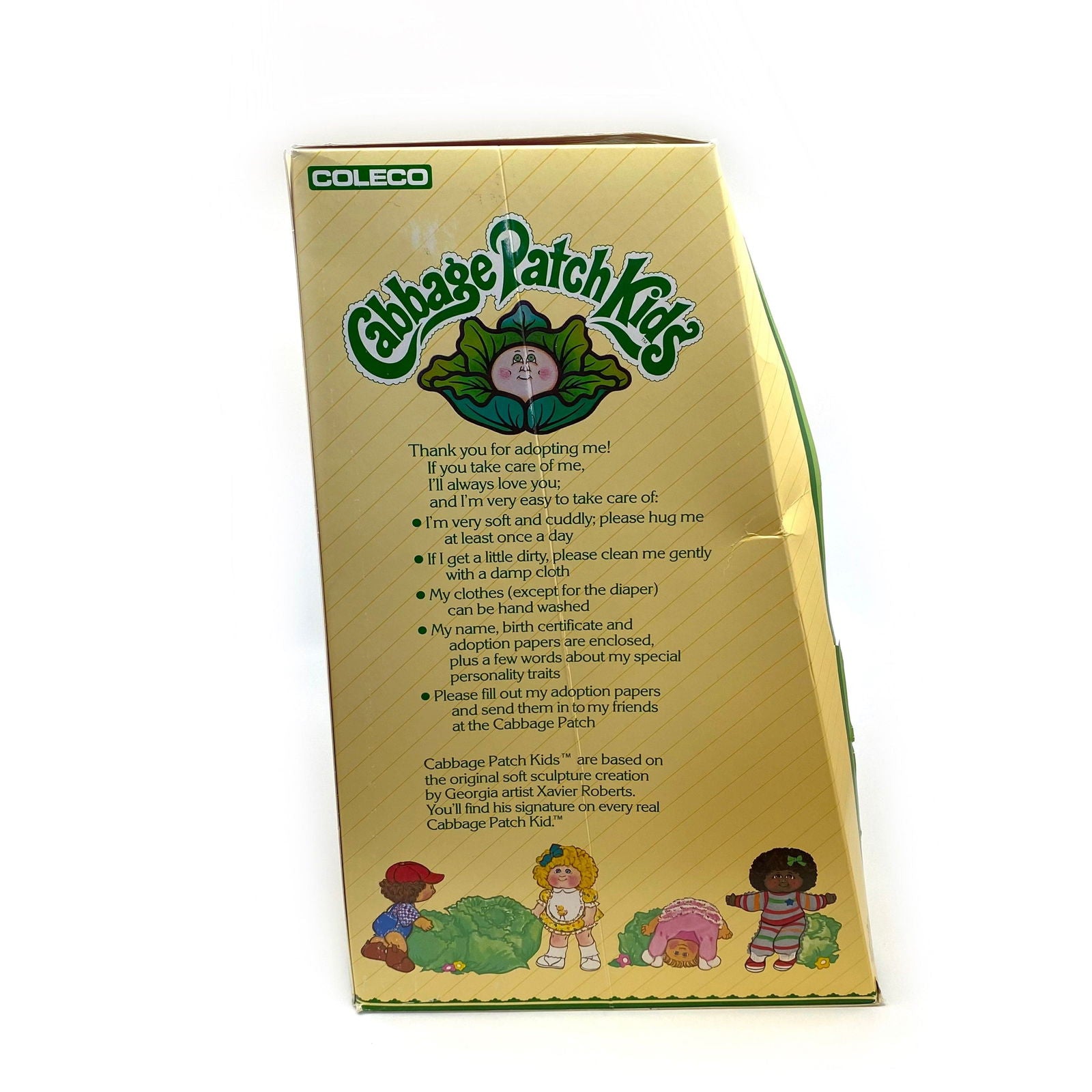 Cabbage Patch Kids | Girl Doll "Gayle Calli" 1984 | Vintage in Original Box -  | Buy at Parsimony Shoppes