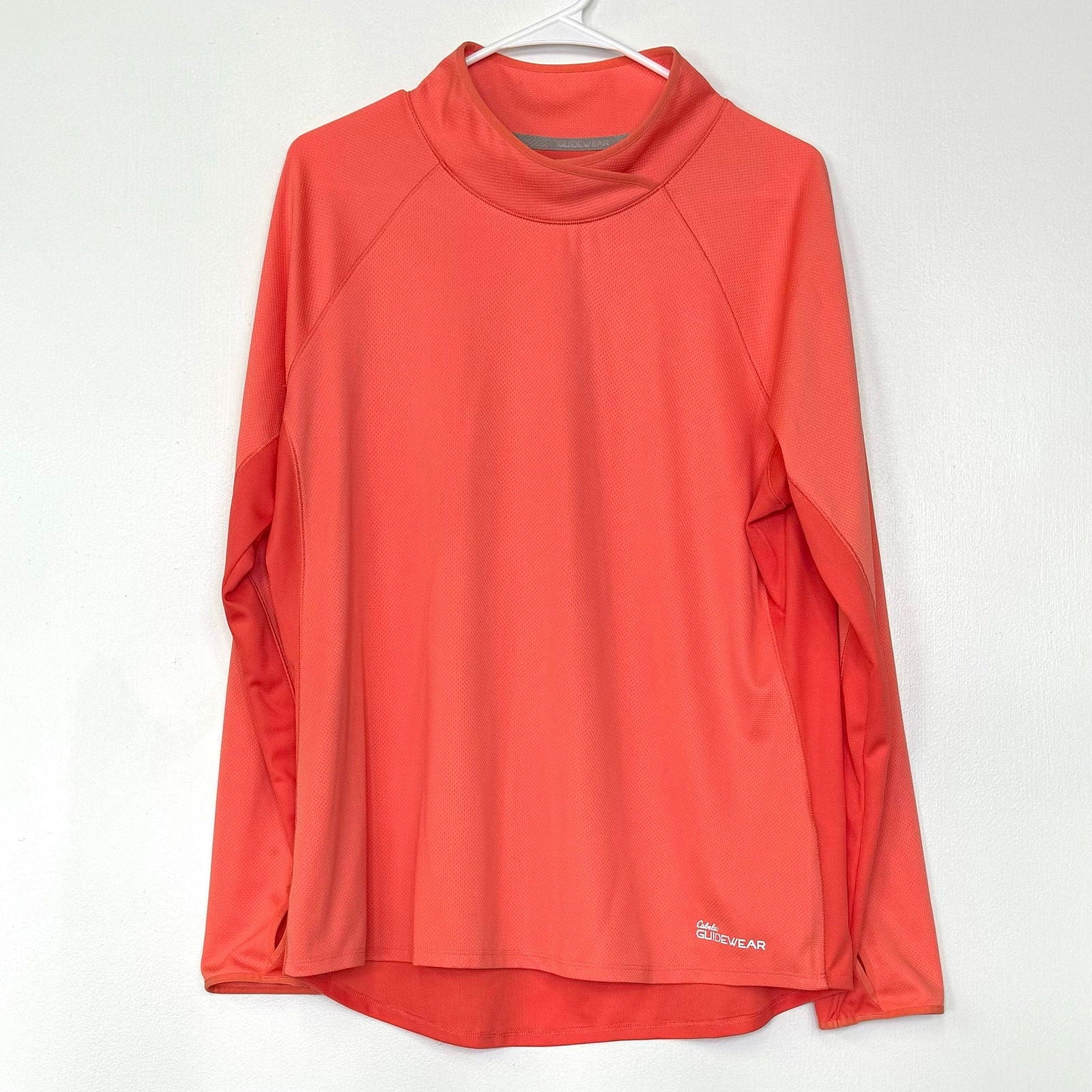 Cabelas Guidwear | Womens L/s Activewear Top | Color: Salmon Pink | Size: XL -  | Buy at Parsimony Shoppes