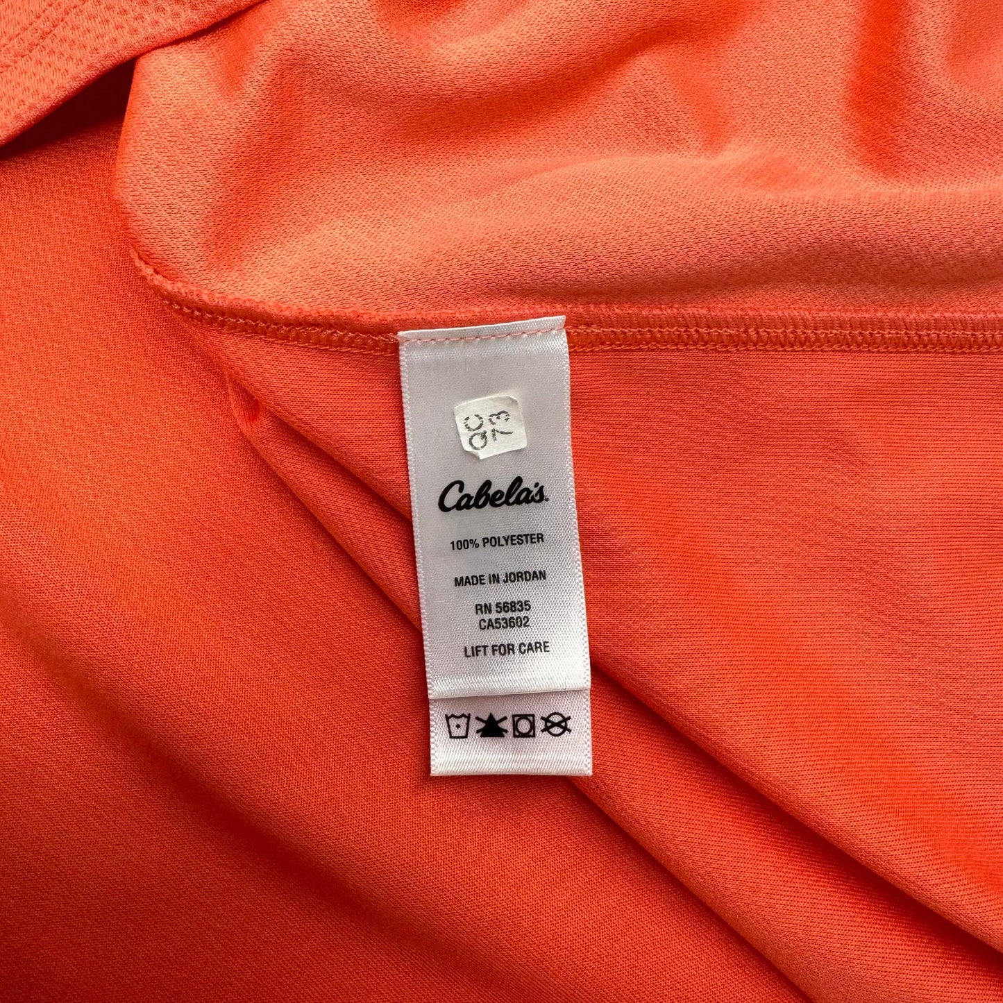 Cabelas Guidwear | Womens L/s Activewear Top | Color: Salmon Pink | Size: XL -  | Buy at Parsimony Shoppes