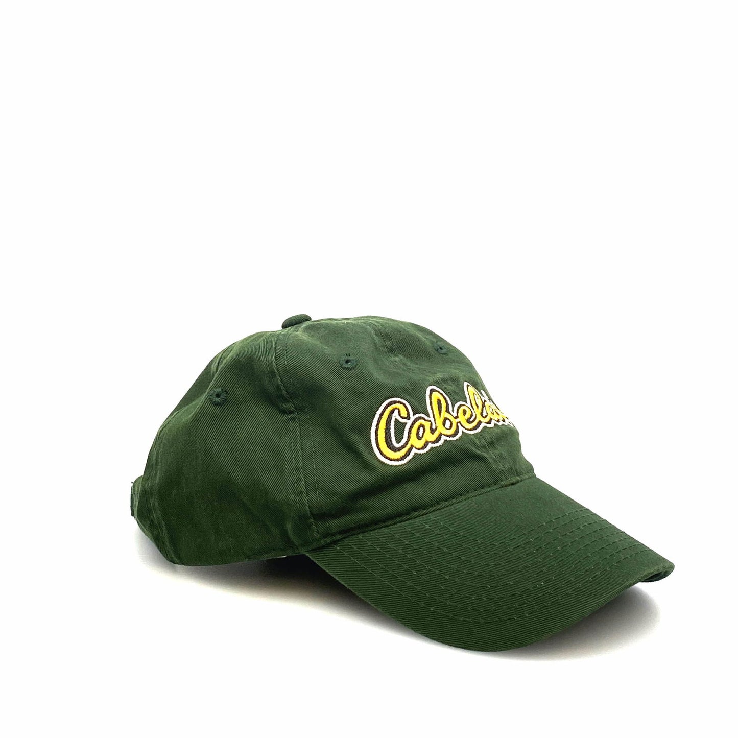 Cabelas Mens Green Dad Baseball Hat Logo Cap Retro -  | Buy at Parsimony Shoppes