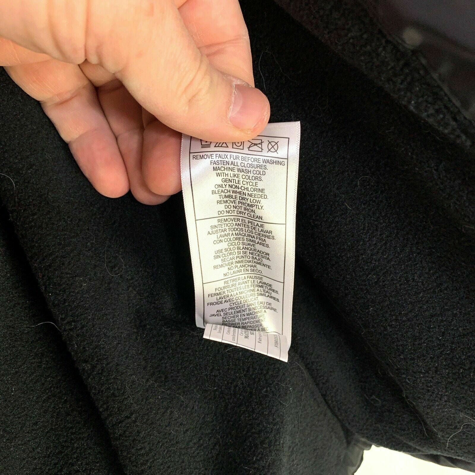 Canada Weather Gear Womens Size S Black Puffer Vest Hooded Faux Fur Trim -  | Buy at Parsimony Shoppes