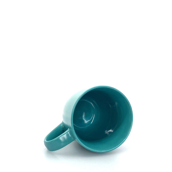 Turquoise Cancun Ceramic Coffee Cup – 16 Oz Souvenir Mug – Parsimony Shoppes