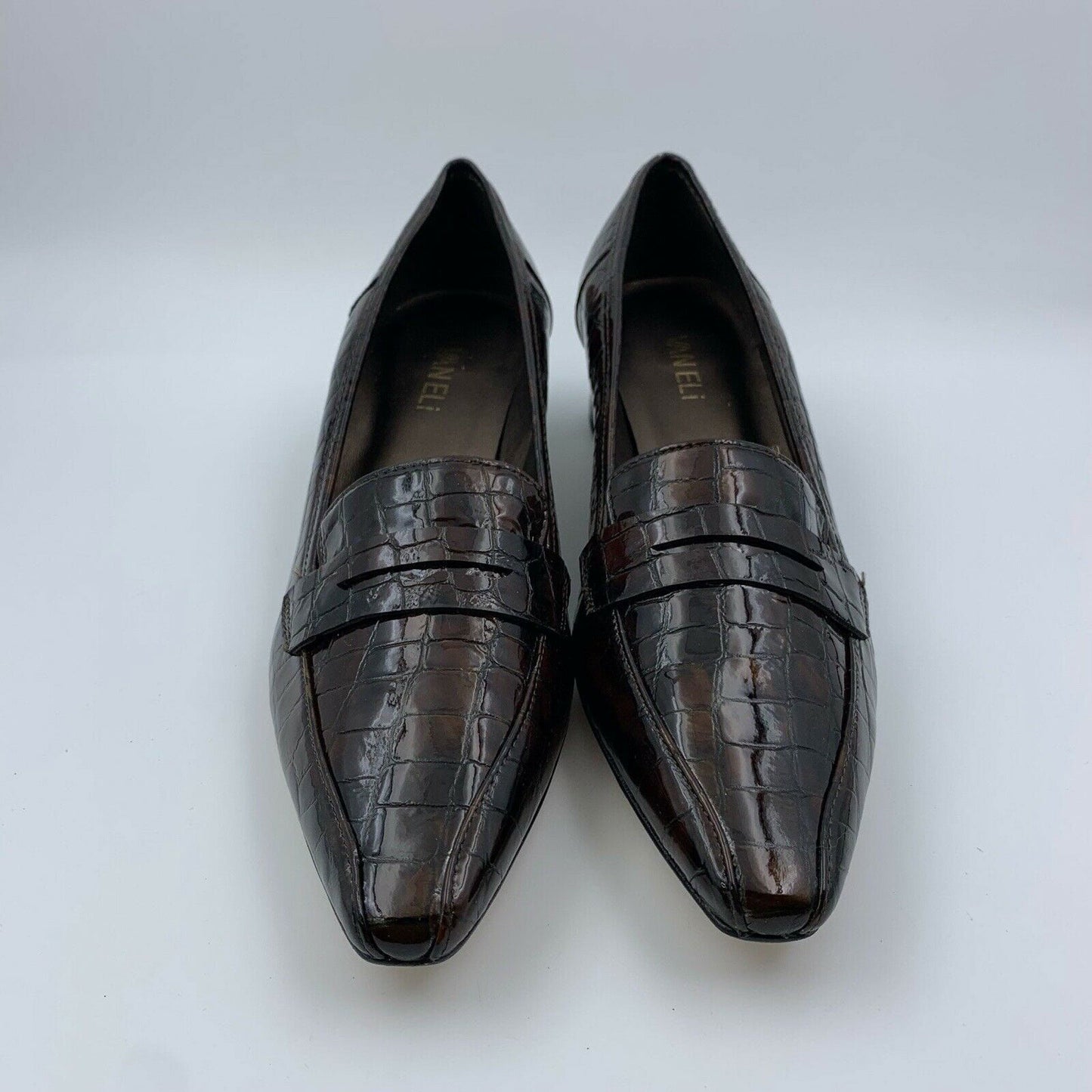 Captivating VANELi Patent Leather "Helyet" Tmoro Heels Pumps - Size 9.5B Brown -  | Buy at Parsimony Shoppes