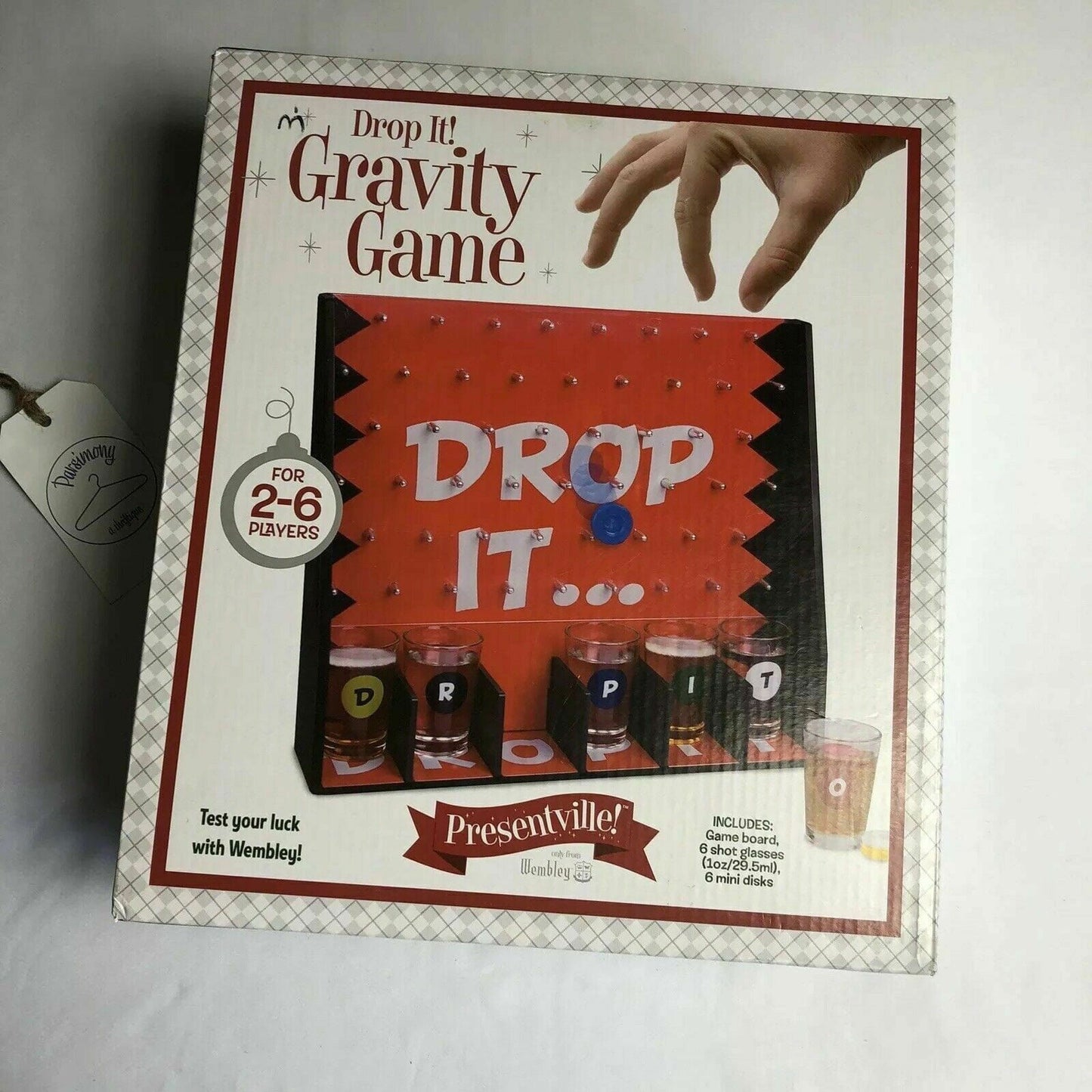 Captivating Wembley Presentville Drop It Gravity Game Shot Game Very Good 953 US Unisex Adult -  | Buy at Parsimony Shoppes