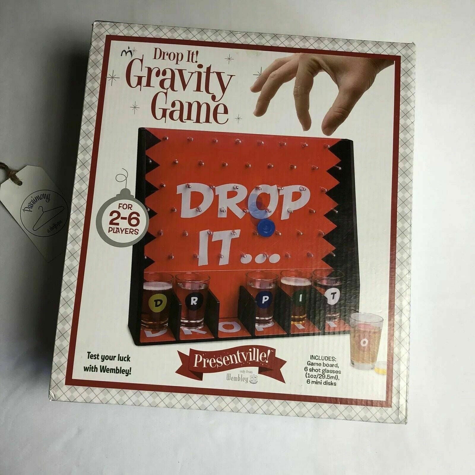 Captivating Wembley Presentville Drop It Gravity Game Shot Game Very Good 953 US Unisex Adult -  | Buy at Parsimony Shoppes