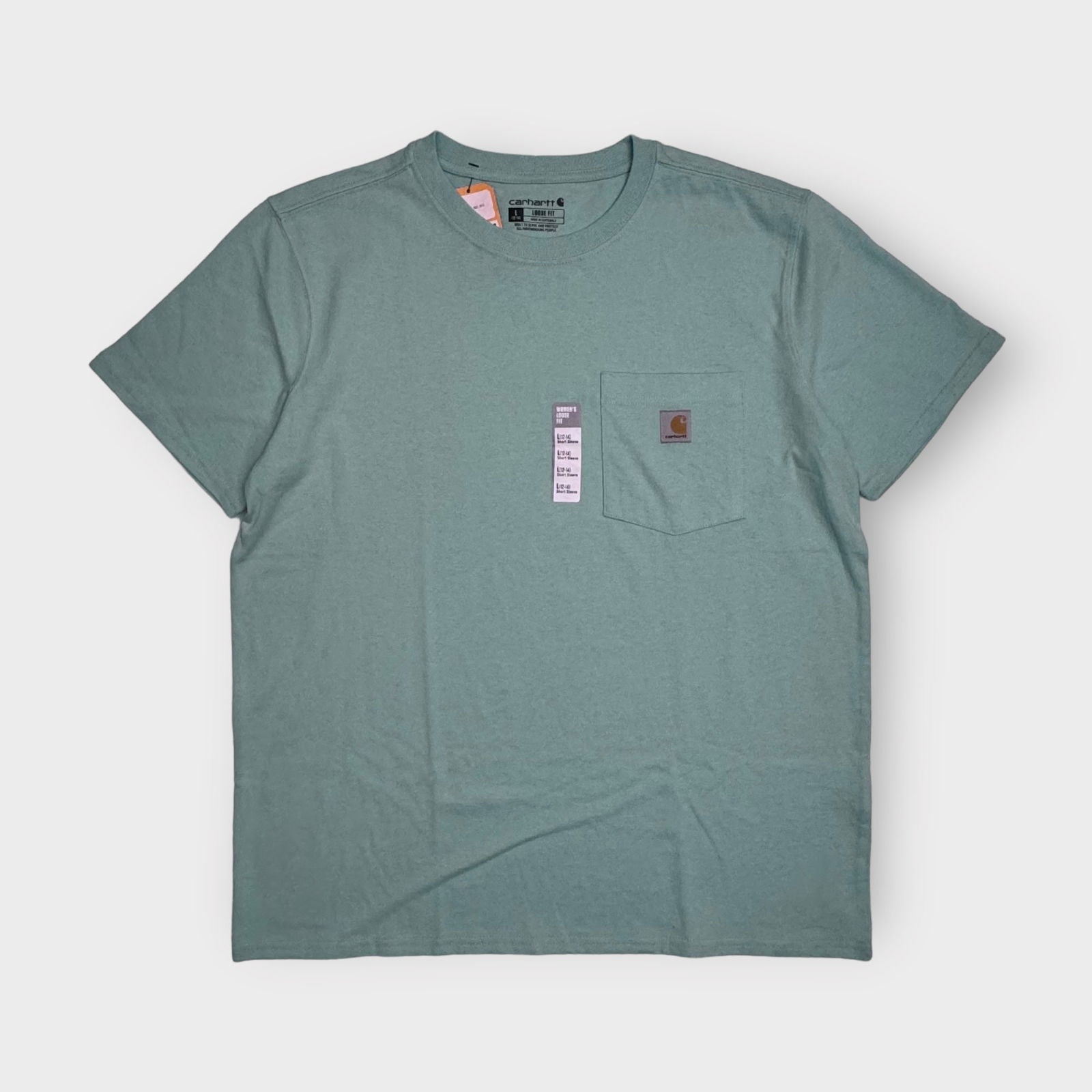 Carhartt Loose Fit S/s Pocket T-Shirt | L(12-14) | Mint Green Solid | NWT -  | Buy at Parsimony Shoppes