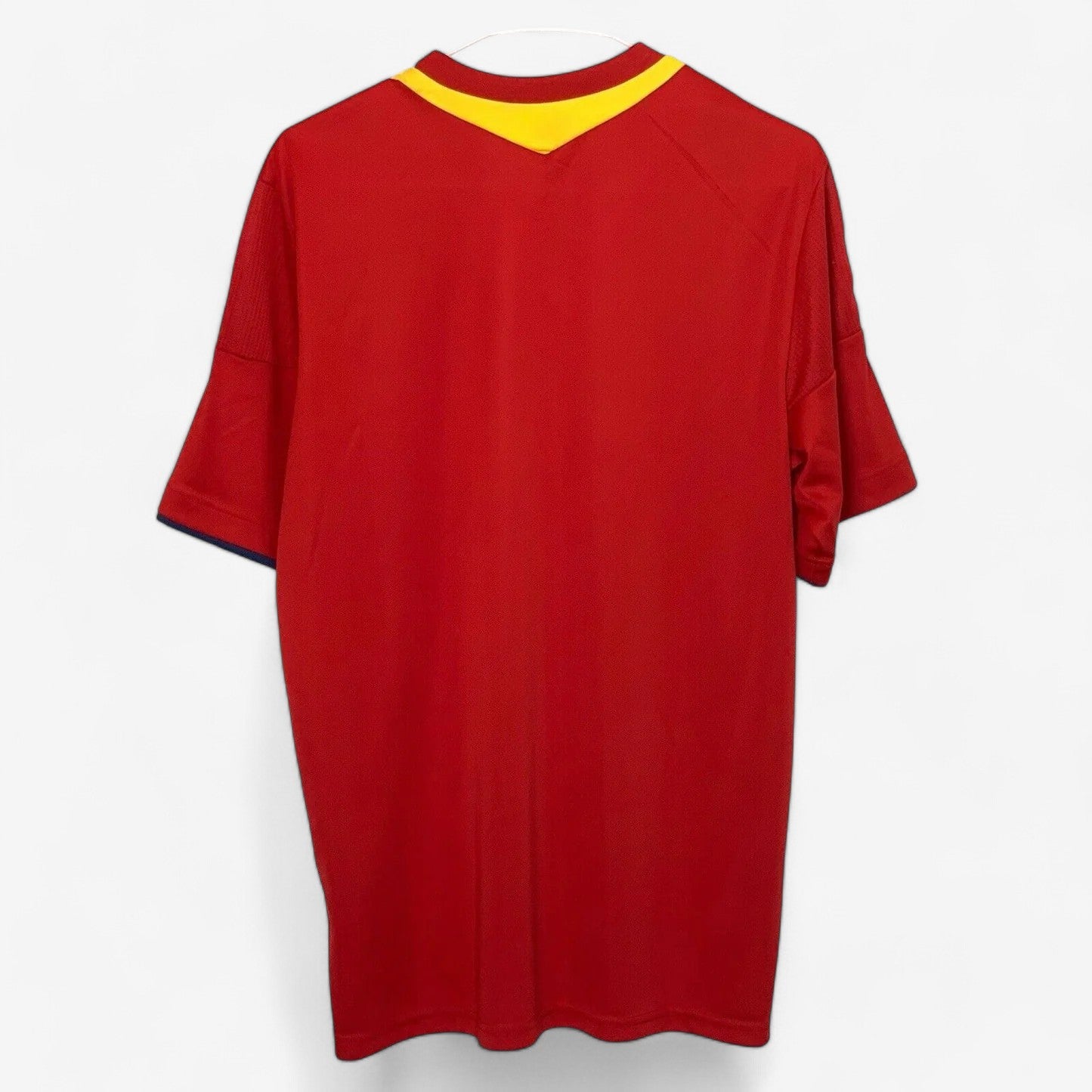 Men's España FCF Football Club Jersey - Red - Size L - Campeones del Mundo 2010 - Pre-Owned