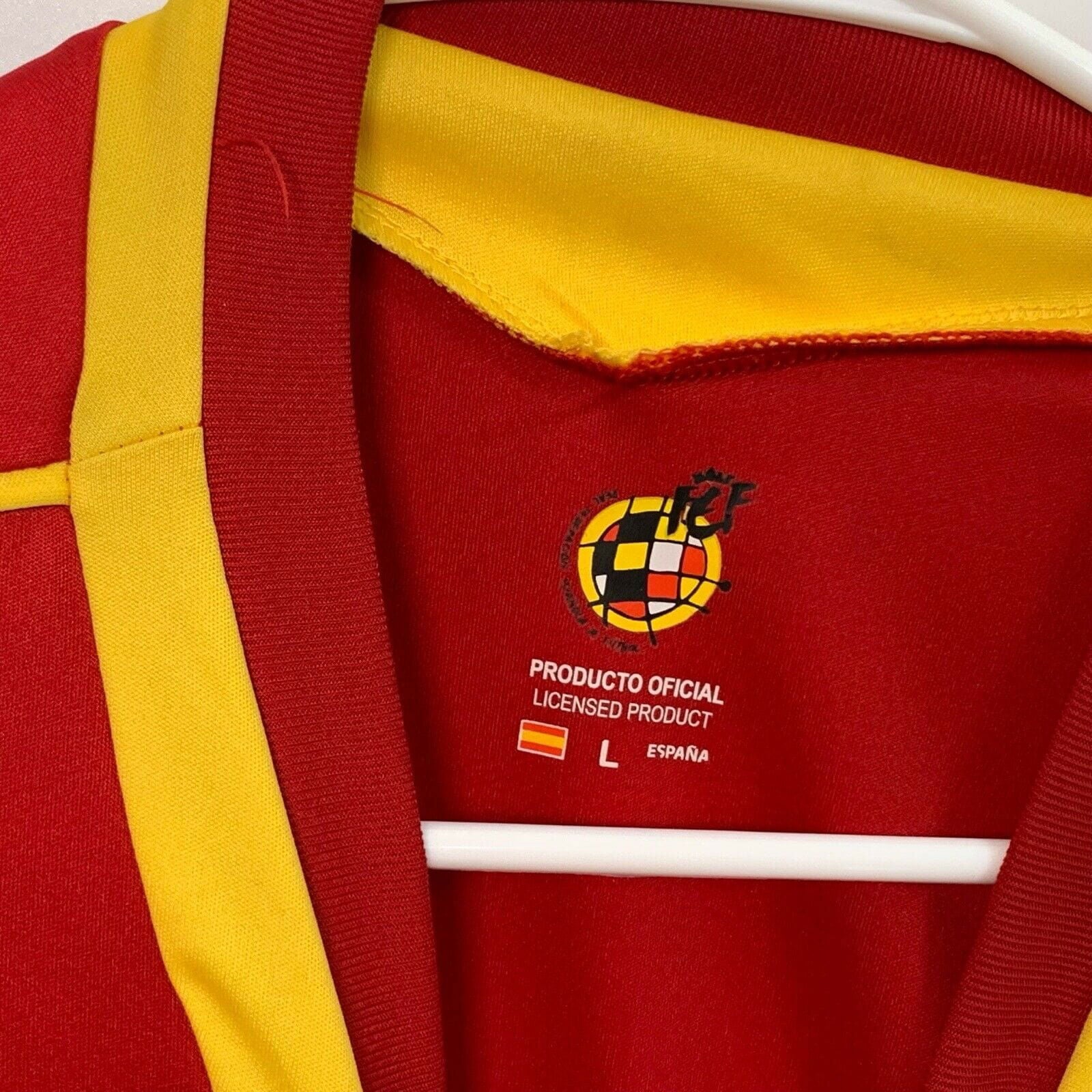 Celebrate Spain's Victory FCF Football Club Jersey Red Size L -  | Buy at Parsimony Shoppes