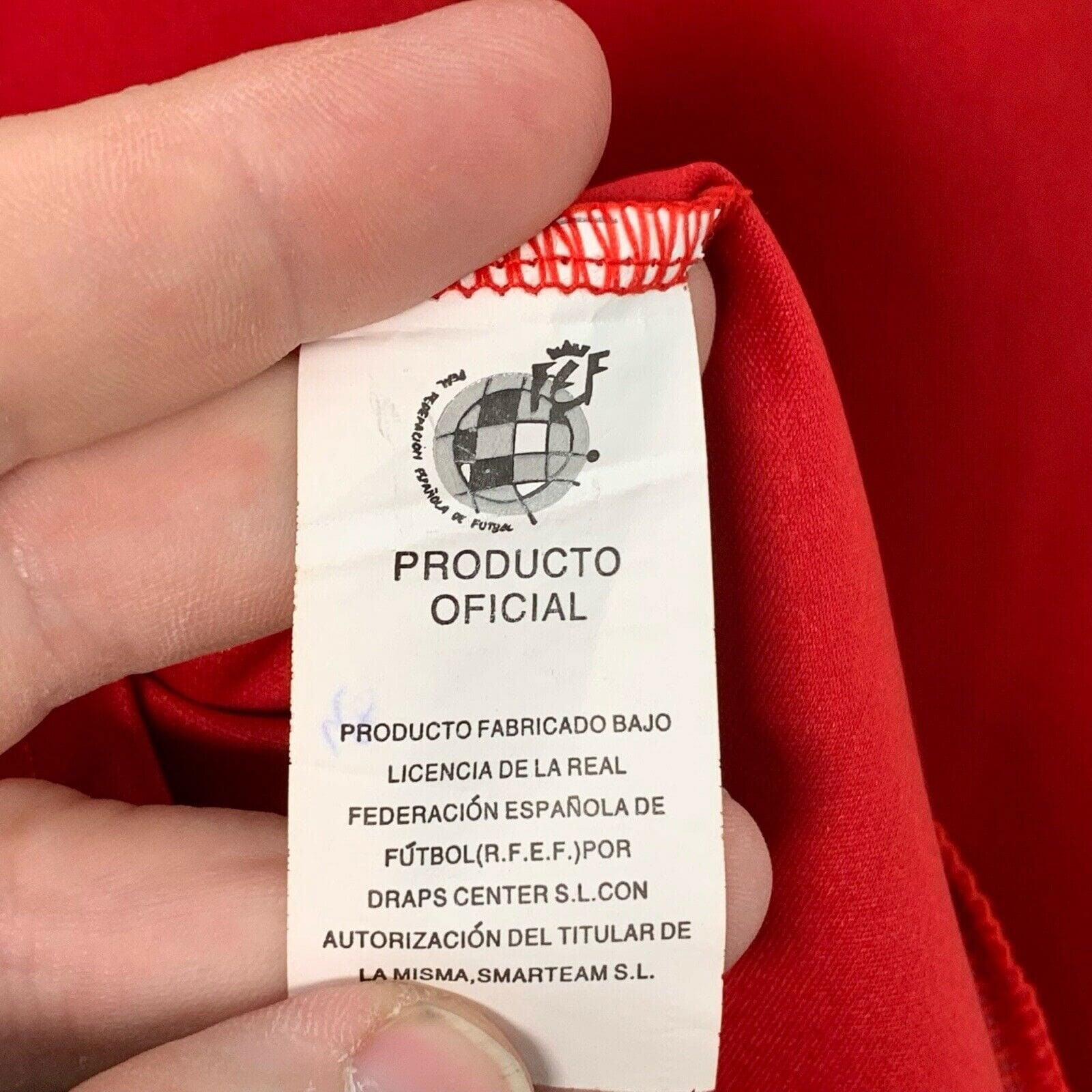 Celebrate Spain's Victory FCF Football Club Jersey Red Size L -  | Buy at Parsimony Shoppes