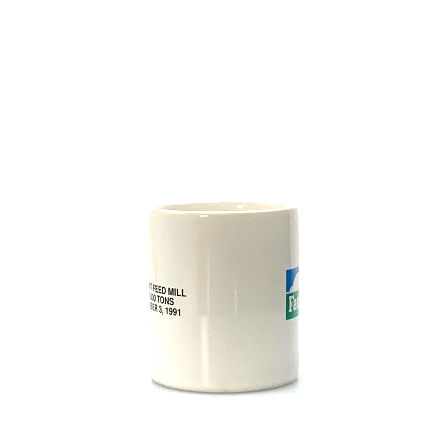 Ceramic FARMLAND Logo Coffee Cup, White 10 Fl Oz -  | Buy at Parsimony Shoppes