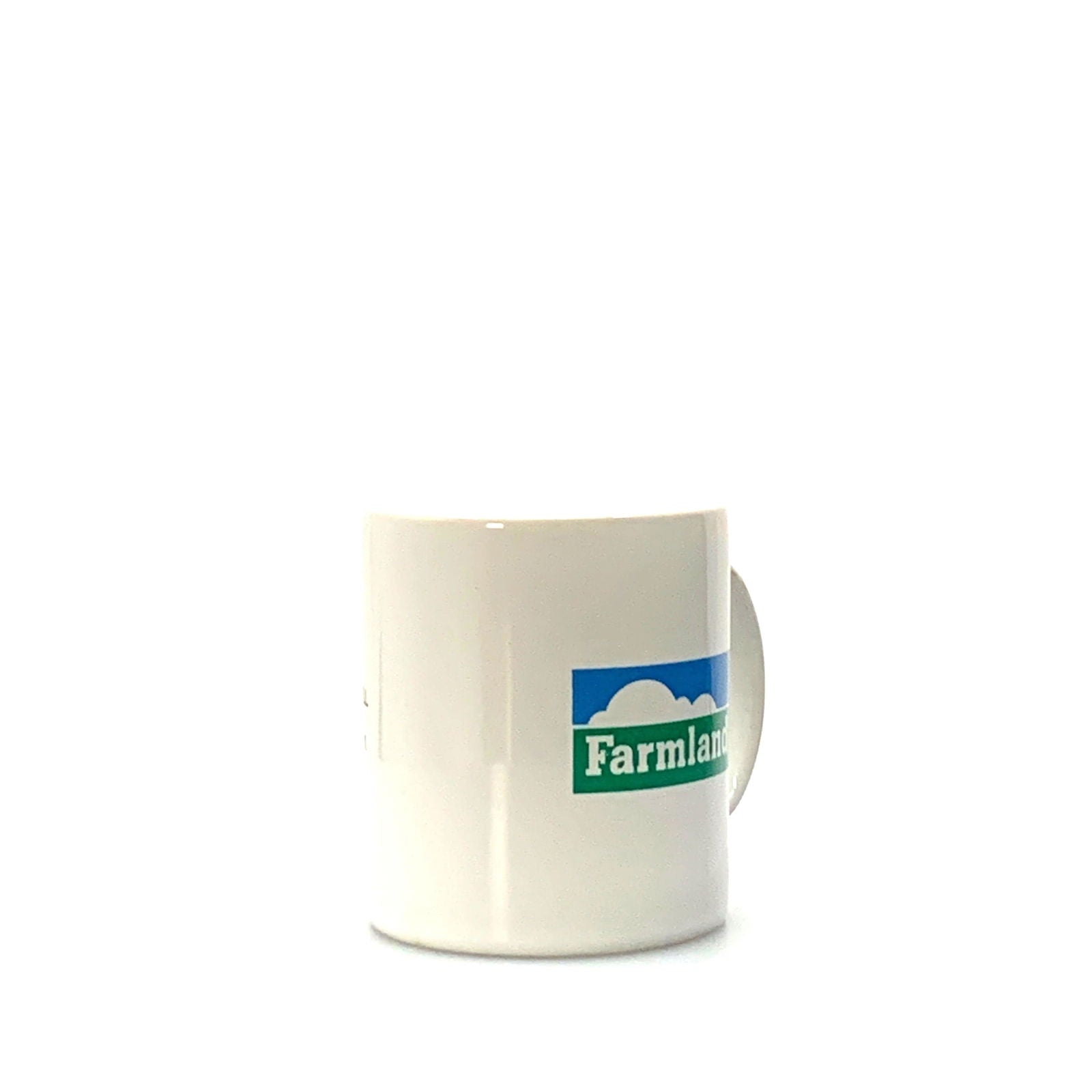 Ceramic FARMLAND Logo Coffee Cup, White 10 Fl Oz -  | Buy at Parsimony Shoppes