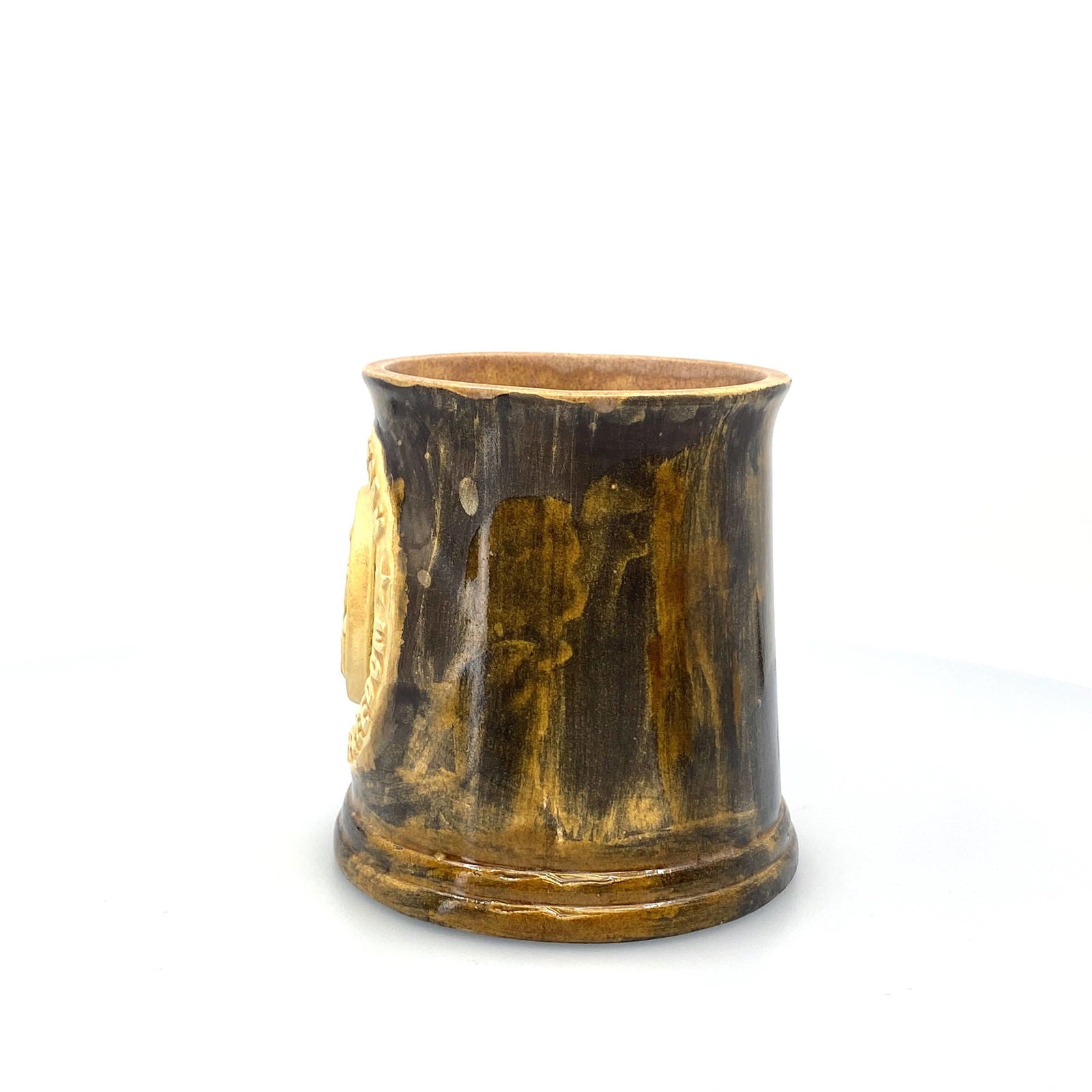 Ceramic Hand-Made Coast Guard “Desert Storm - In Defense Of Freedom” Coffee Cup, Brown 12 Fl Oz -  | Buy at Parsimony Shoppes