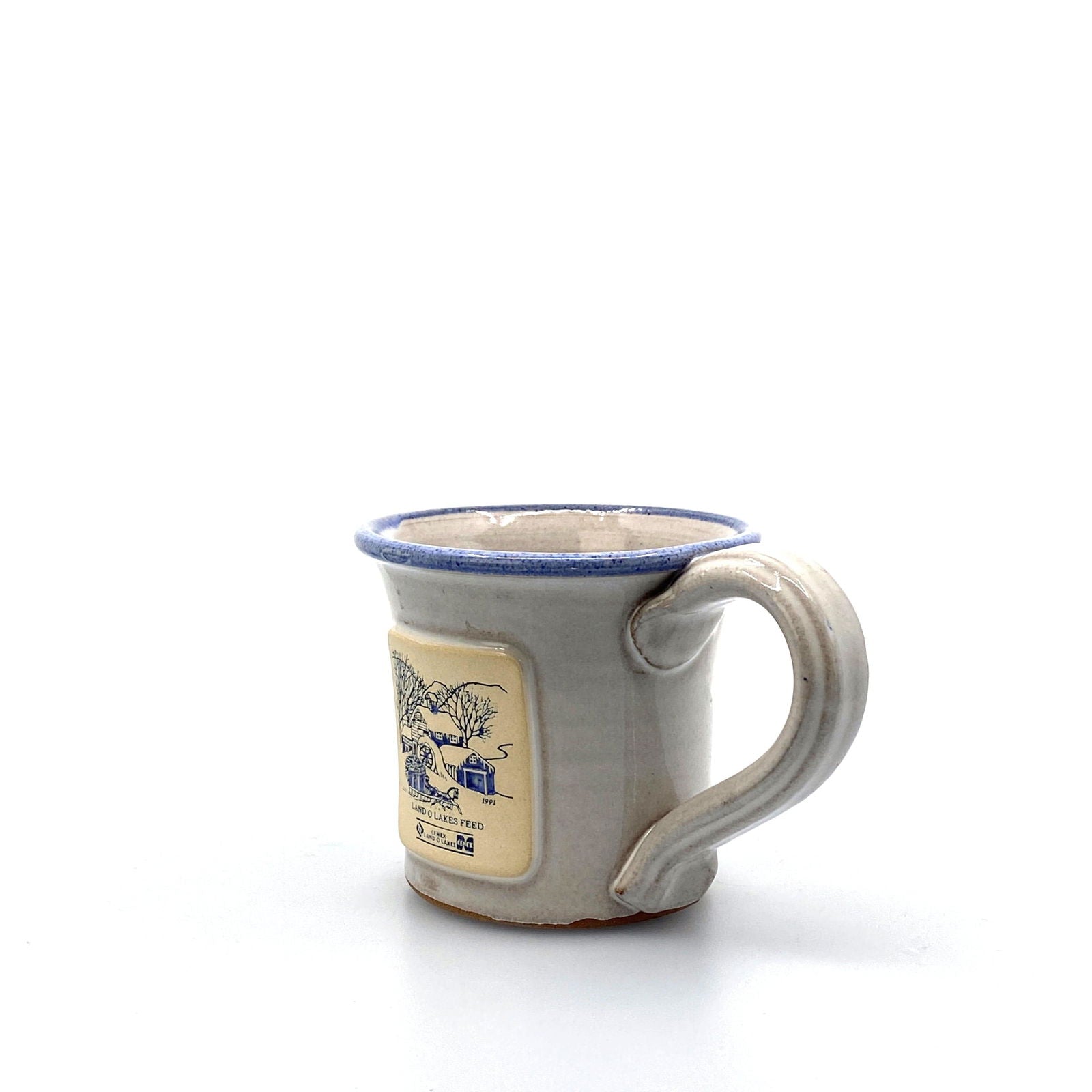Ceramic LAND O’ LAKES FEED Coffee Cup 12 Oz Etched -  | Buy at Parsimony Shoppes