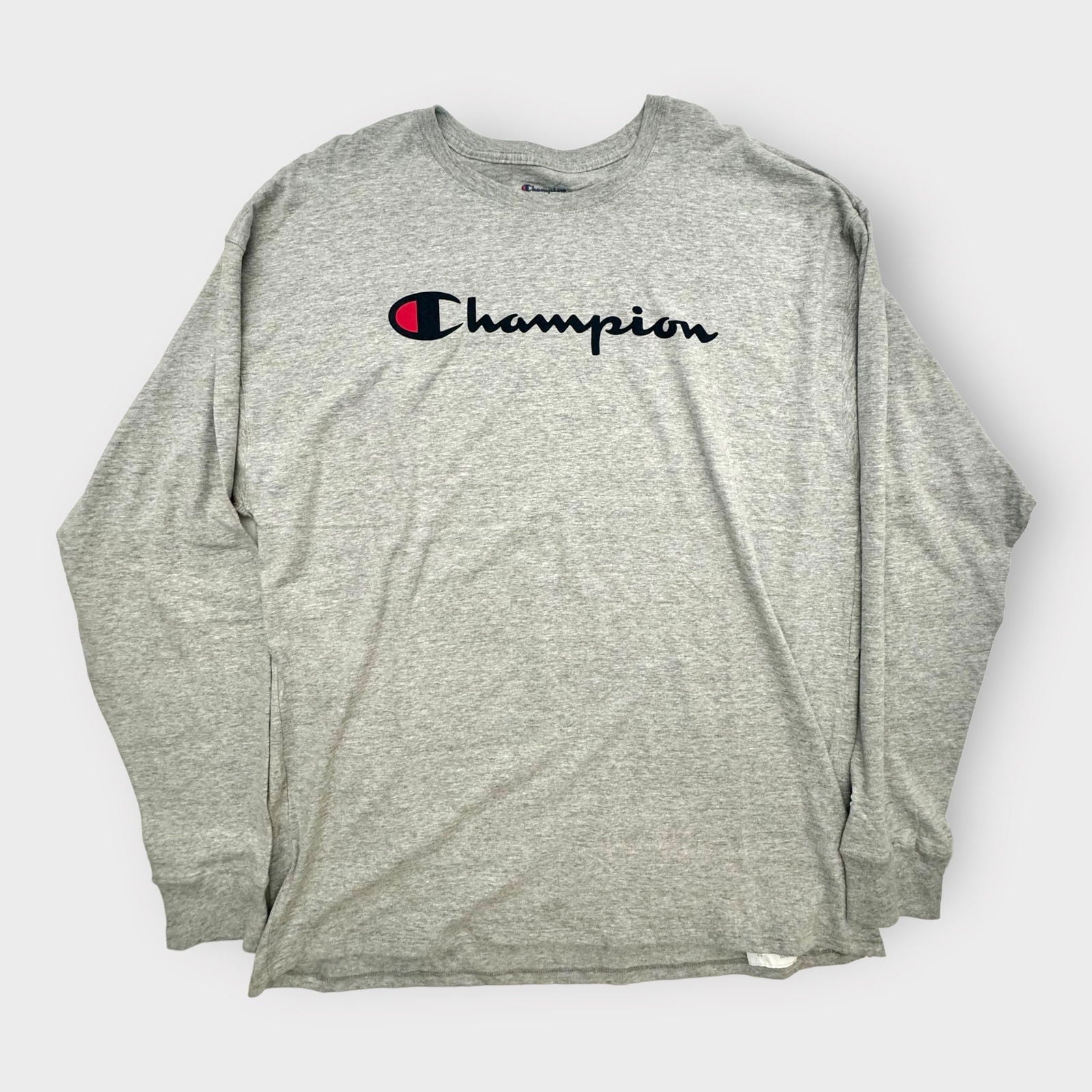 Champion Classic L/s Jersey T-Shirt | XXL | Light Gray Heathered | NWT -  | Buy at Parsimony Shoppes