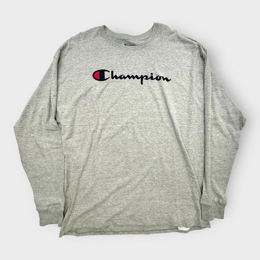 Champion Classic L/s Jersey T-Shirt | XXL | Light Gray Heathered | NWT -  | Buy at Parsimony Shoppes