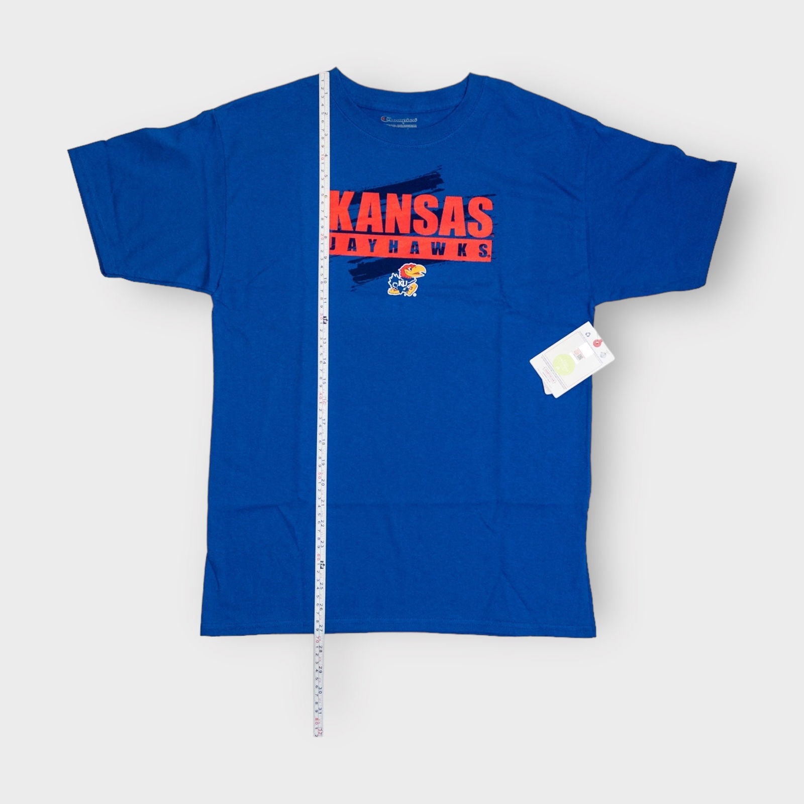 Champion Kansas Jayhawks T-Shirt | YXL (14-16) Youth | Royal Blue Graphic | NWT -  | Buy at Parsimony Shoppes