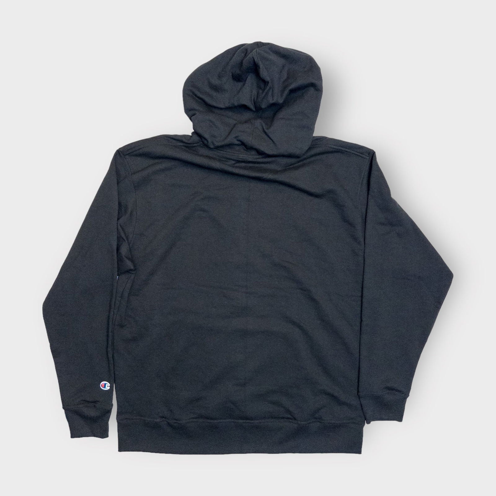Champion Mens Fleece Pullover Hoodie Sweatshirt | L | Black/Yellow ‘19’ | NWT -  | Buy at Parsimony Shoppes