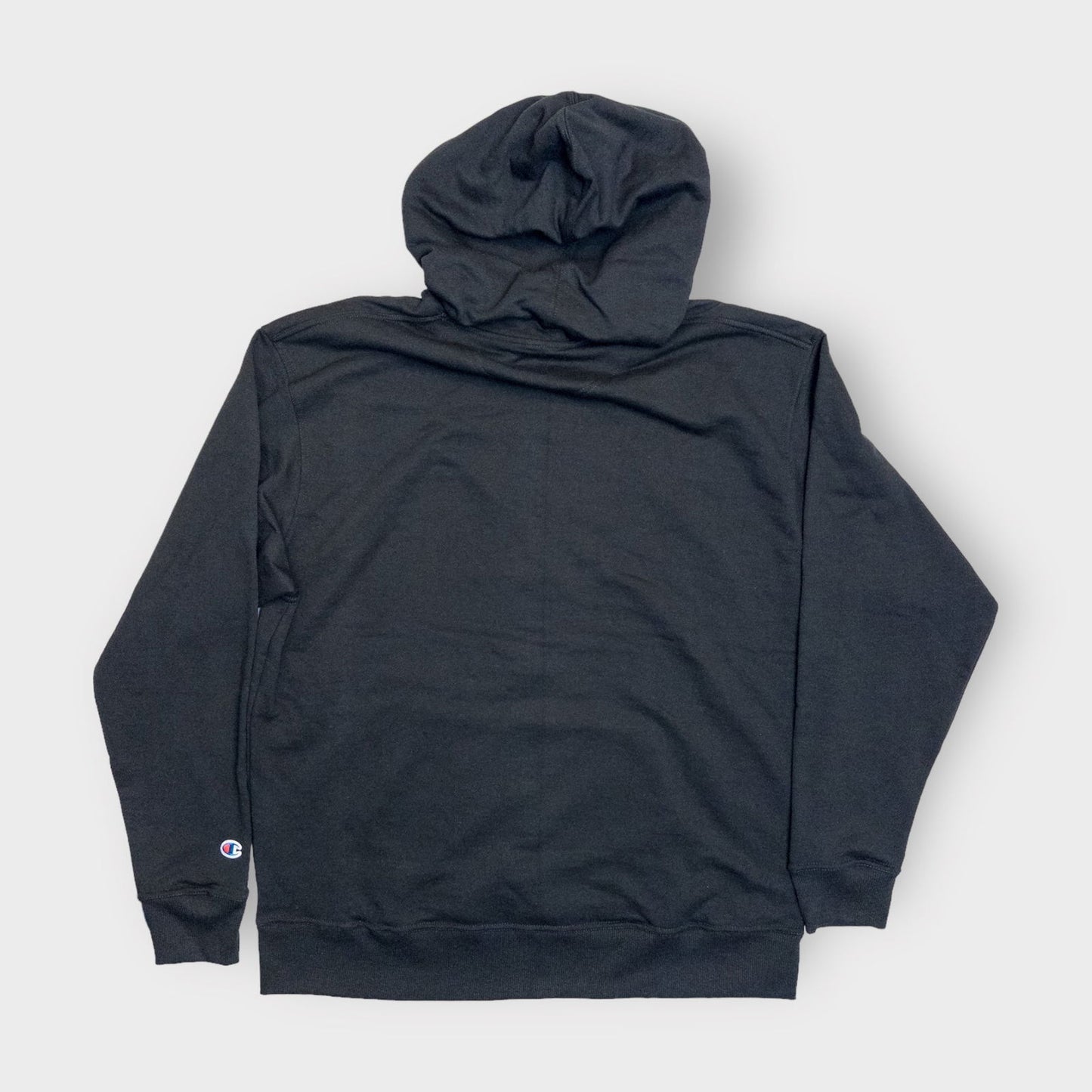 Champion Mens Fleece Pullover Hoodie Sweatshirt | M | Black/Yellow ‘19’ | NWT -  | Buy at Parsimony Shoppes