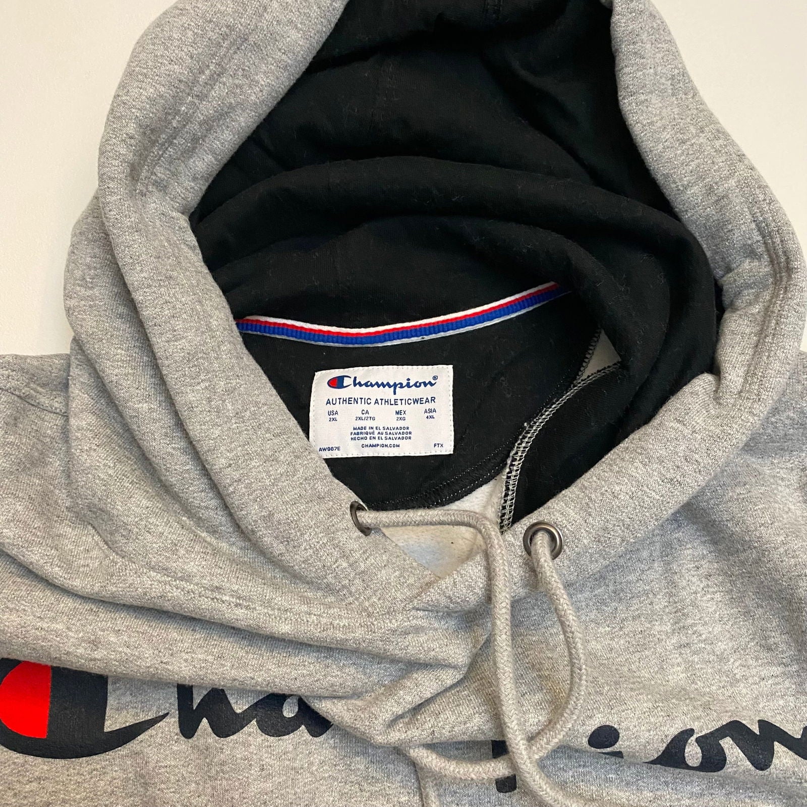 Champion Mens Fleece Pullover Hoodie Sweatshirt | XXL | Oxford Gray | NWT -  | Buy at Parsimony Shoppes