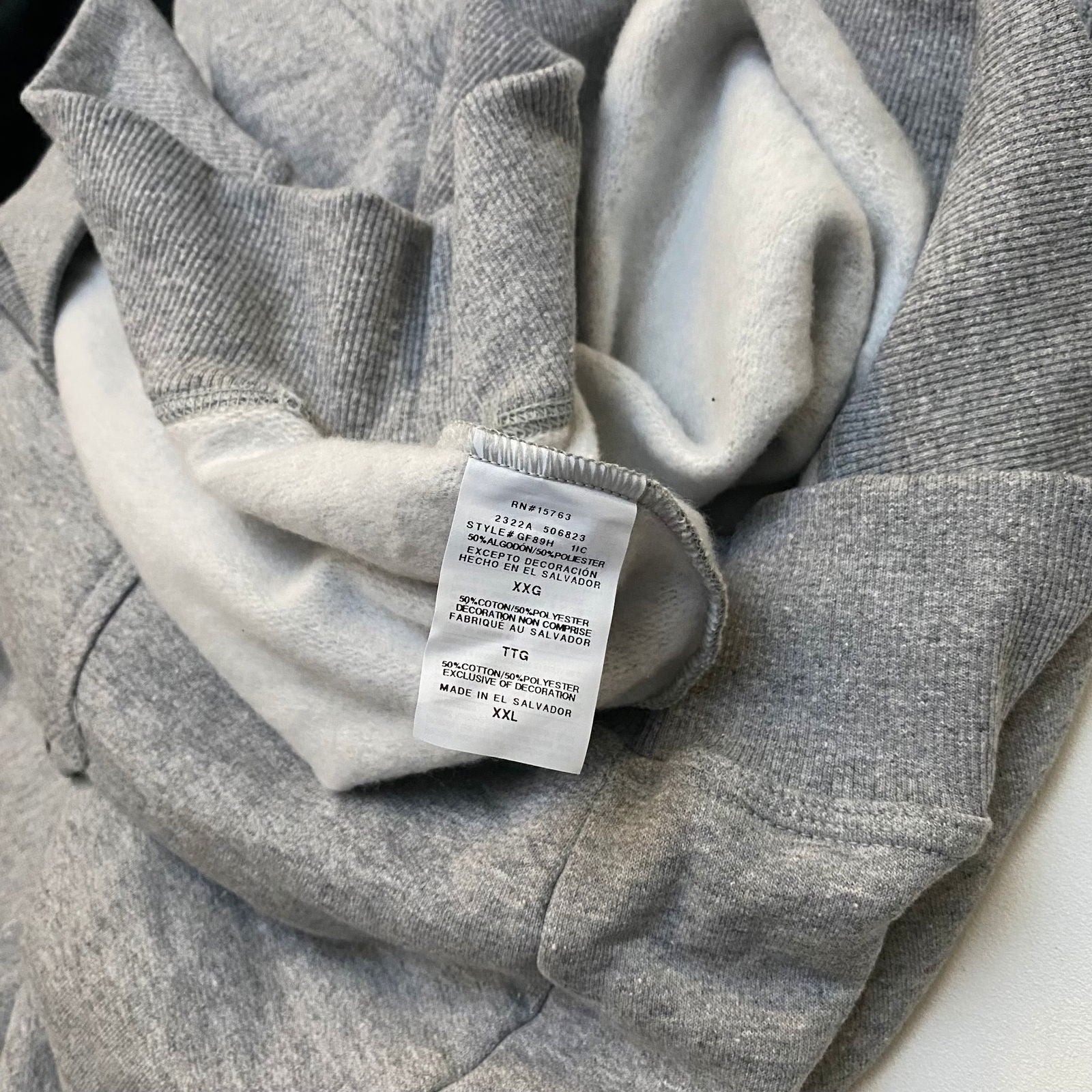 Champion Mens Fleece Pullover Hoodie Sweatshirt | XXL | Oxford Gray | NWT -  | Buy at Parsimony Shoppes