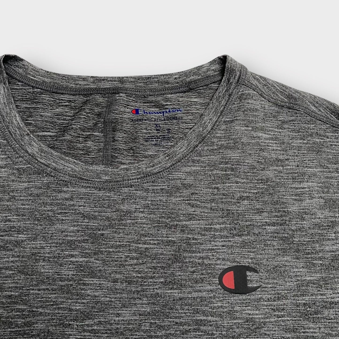 Champion Mens L/s T-Shirt | XL | Dark Gray Heathered | Polyester/Spandex | NWT -  | Buy at Parsimony Shoppes