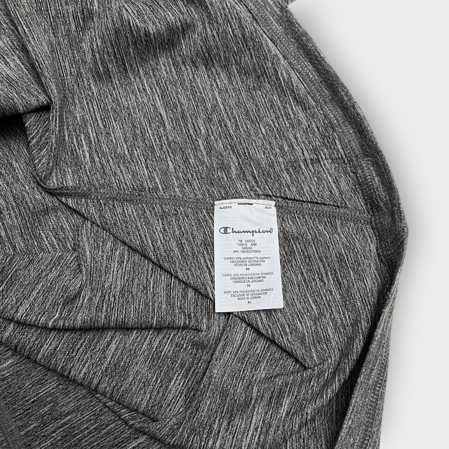 Champion Mens L/s T-Shirt | XL | Dark Gray Heathered | Polyester/Spandex | NWT -  | Buy at Parsimony Shoppes